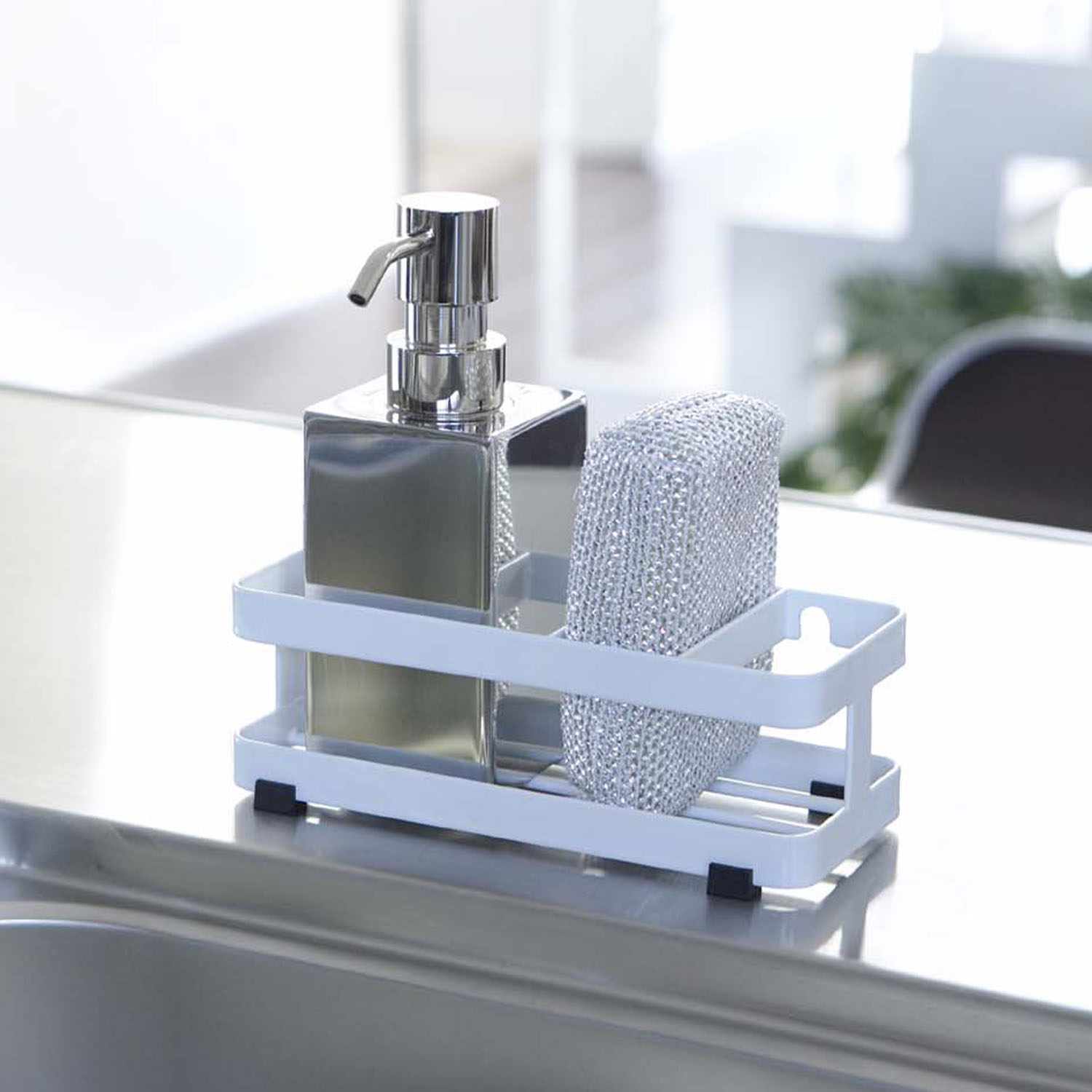 Tower Sponge & Soap Bottle Holder