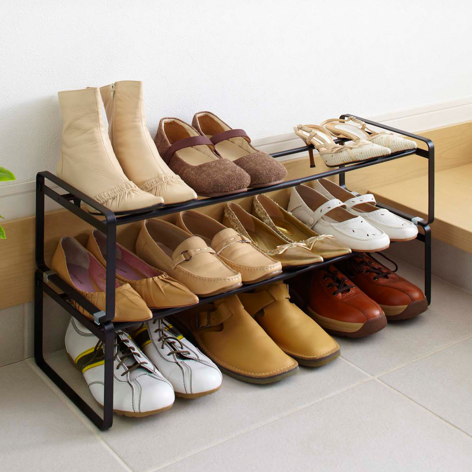 Frame Adjustable Shoe Rack