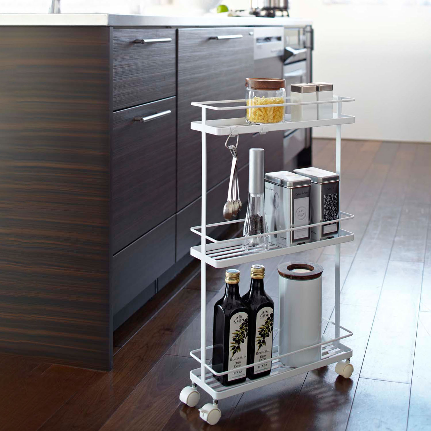 Tower Rolling Kitchen Storage Cart