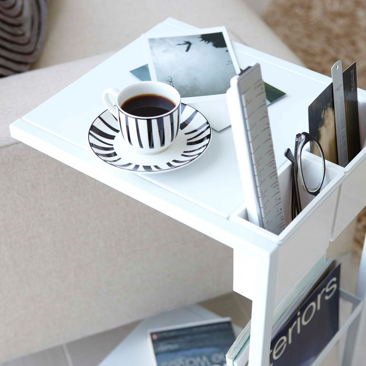 Tower Side Table Wagon