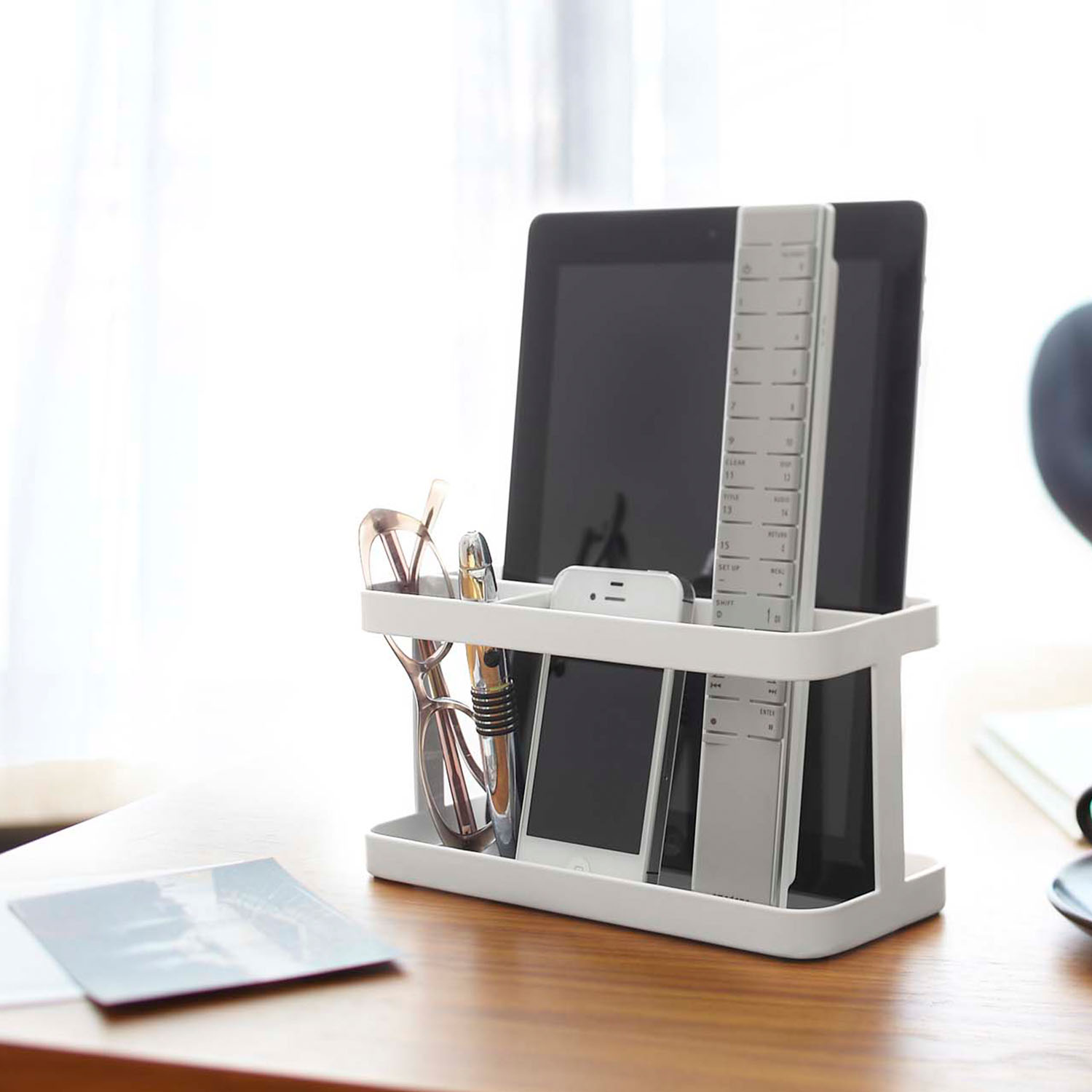 Tower Remote Control & Tablet Organiser