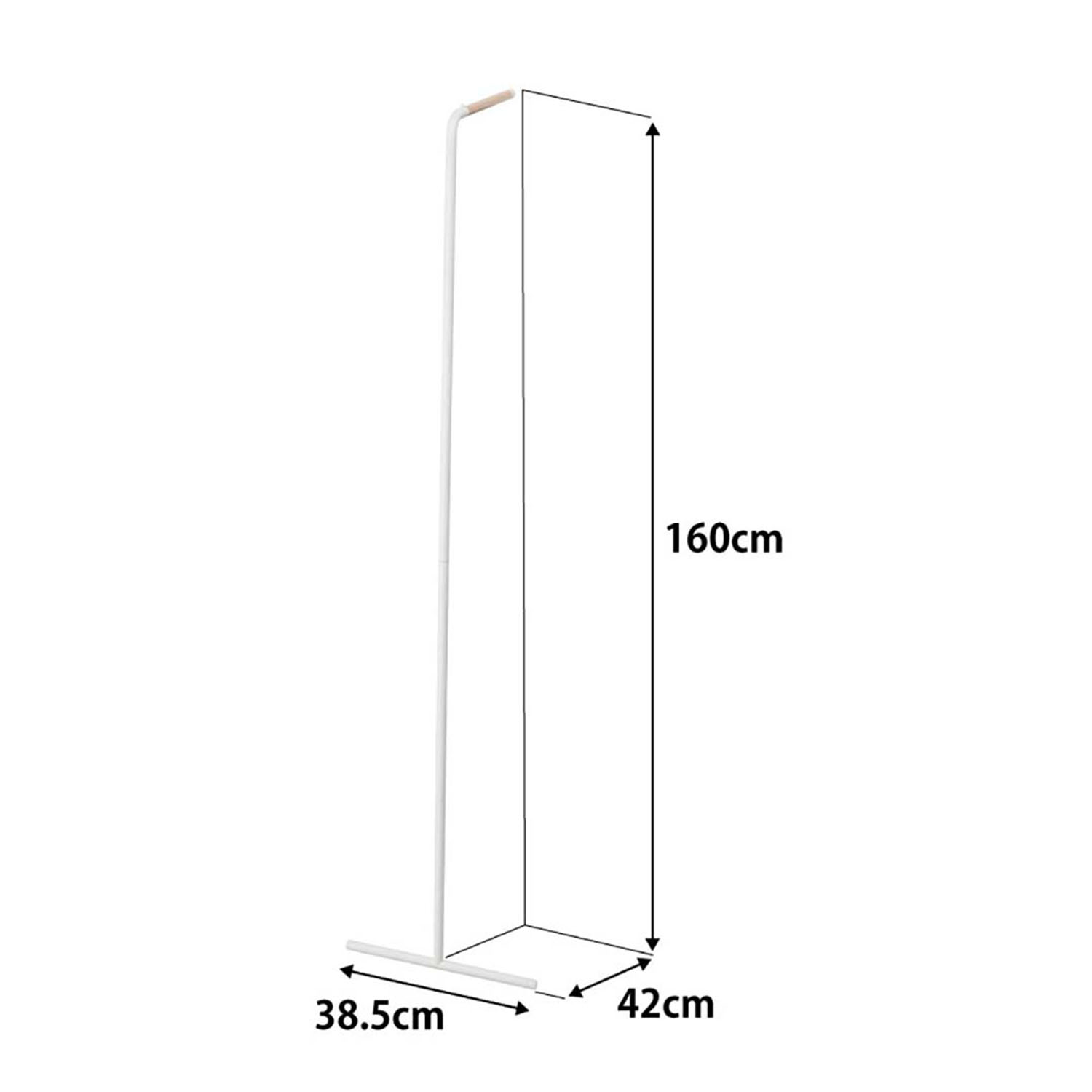 Tower Leaning Slim Coat Hanger Size Spec
