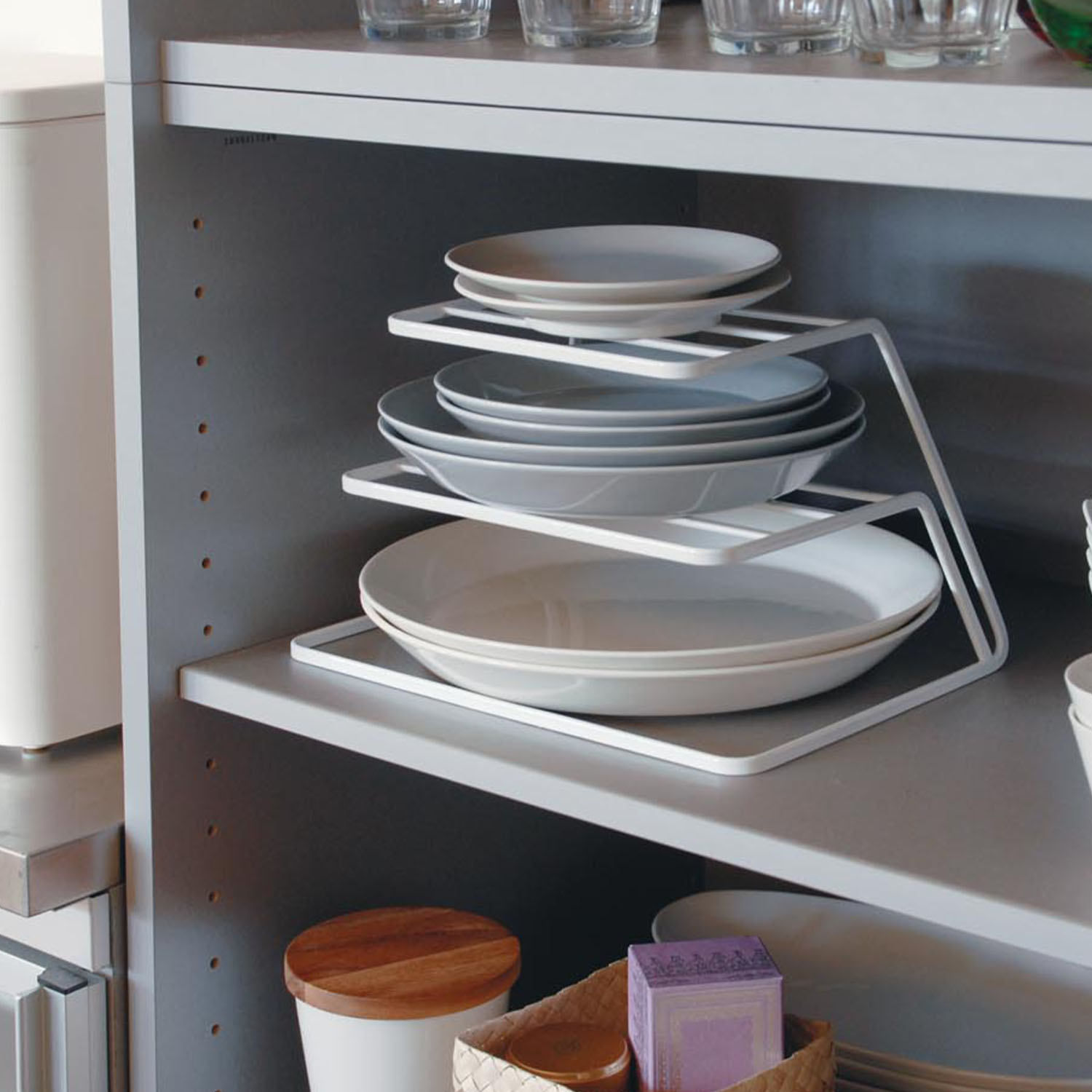 Tower Dish Storage 3Steps