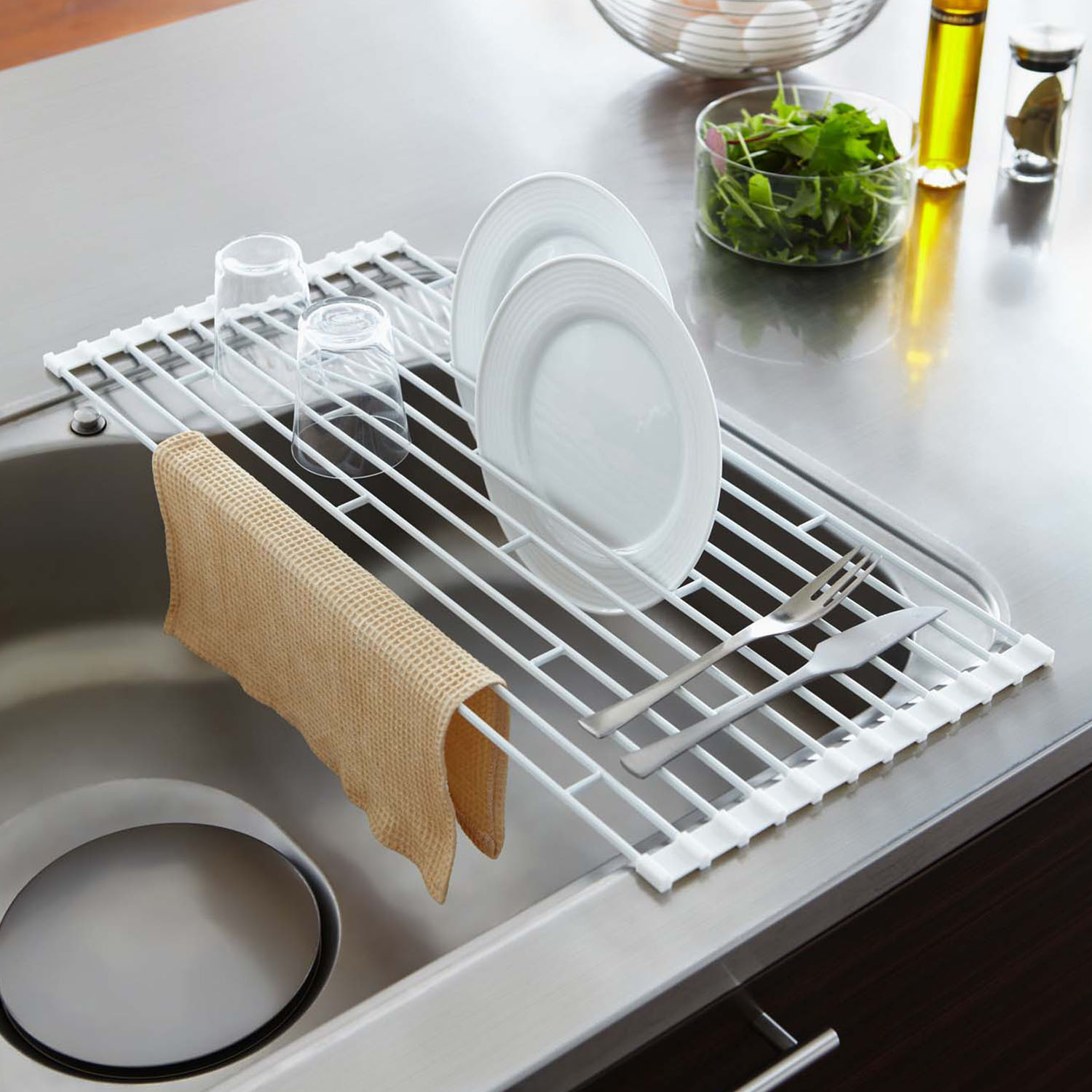 Tower Over-The-Sink Folding Drying Rack