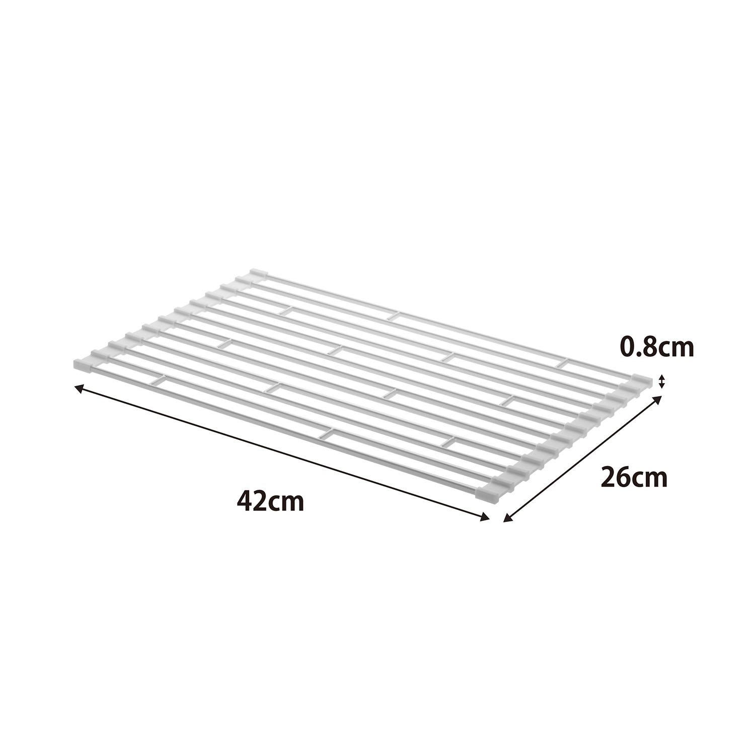 Tower Folding Sink Drainer Rack S Size Spec