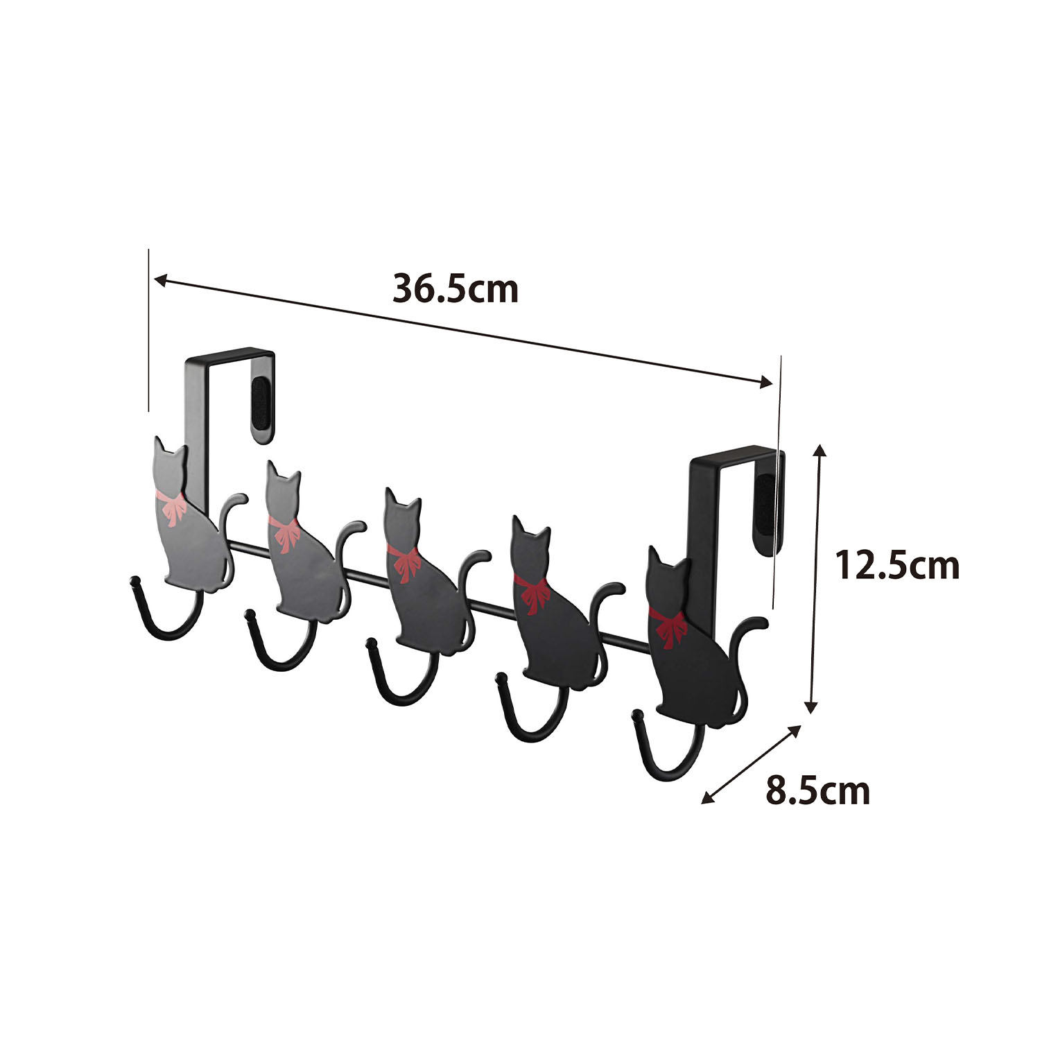 5 Hooks Door Hanger Royalcat Size Spec