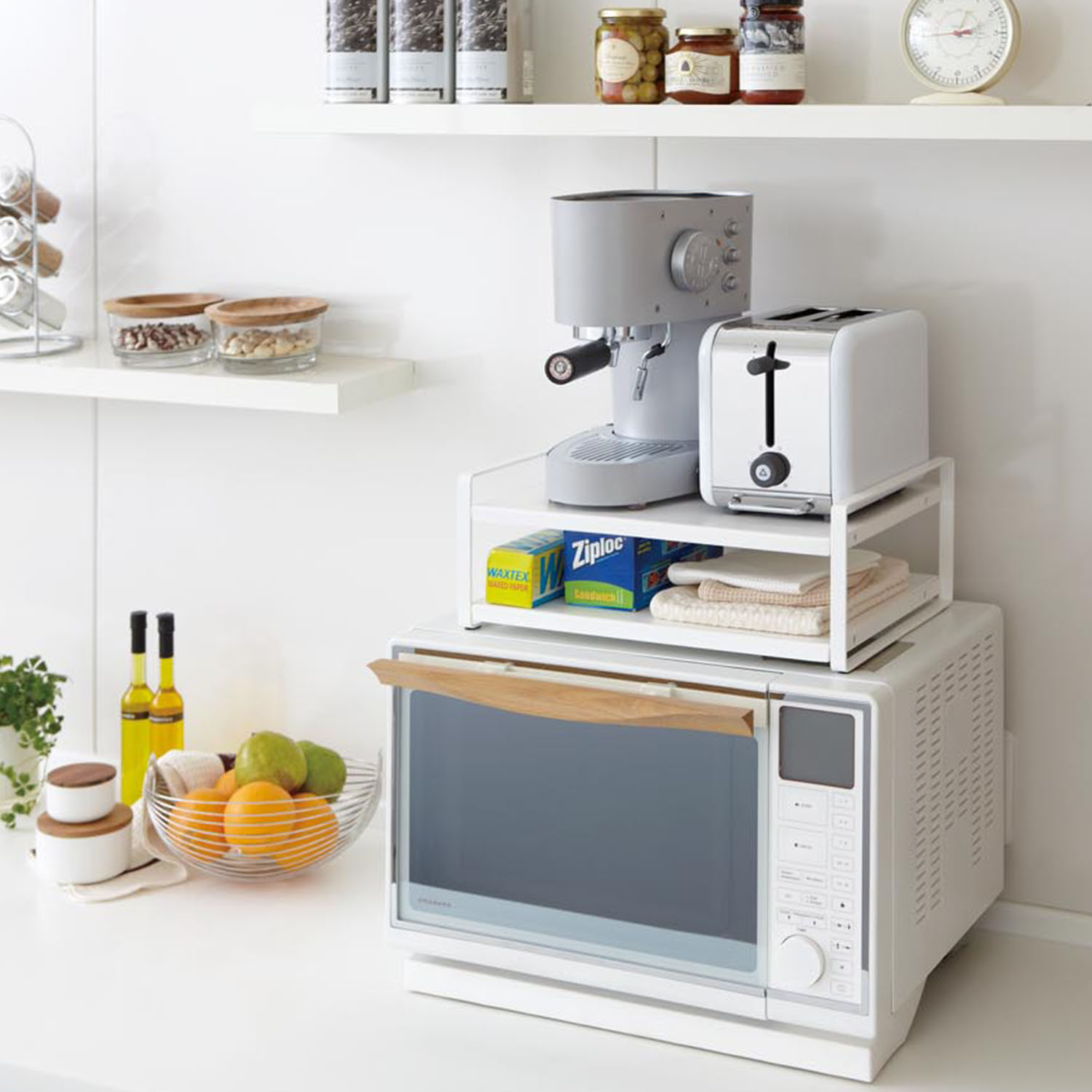 Tower Micro Wave Oven Top Rack
