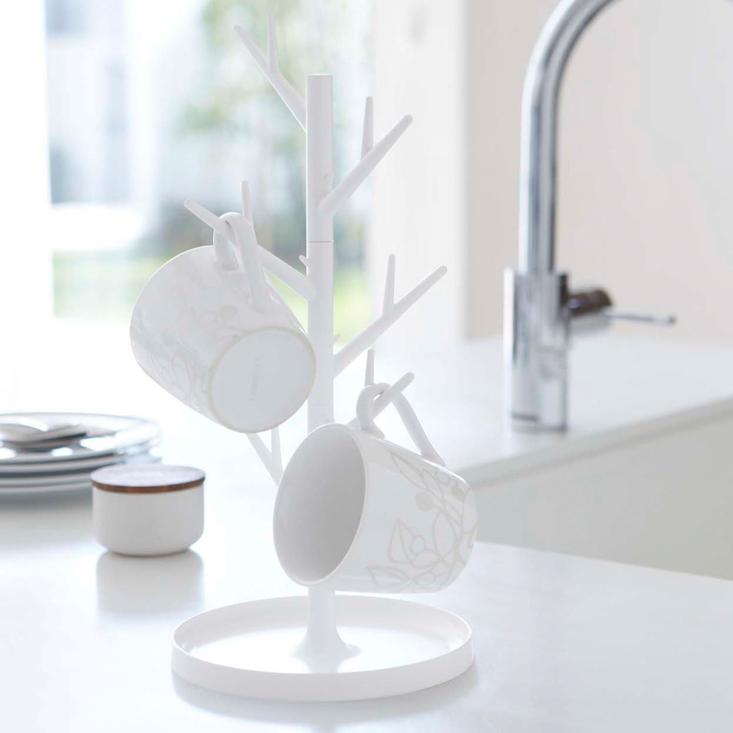 Branch Glass & Mug Tree