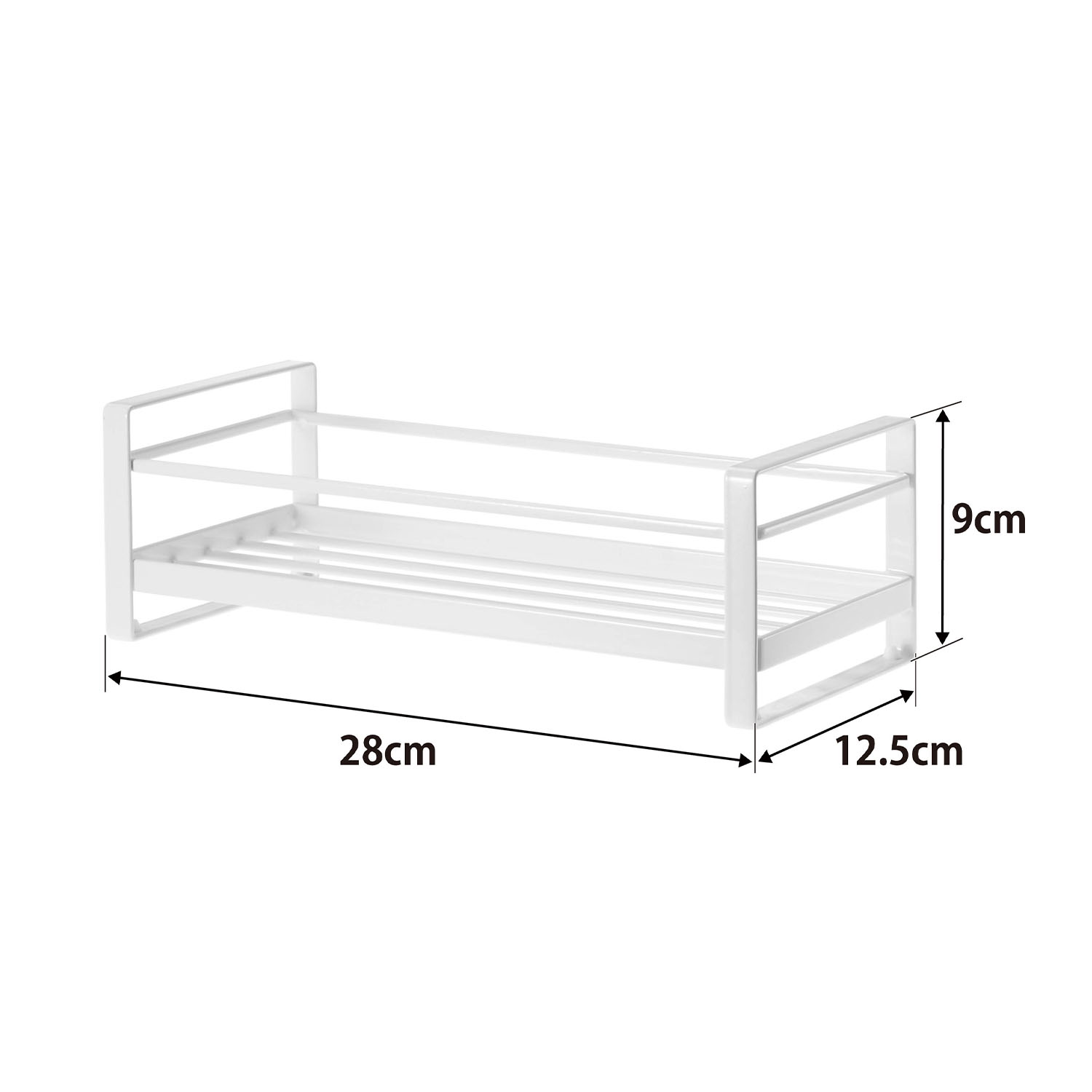 Tower Two-Tier Dispenser Stand Size Spec
