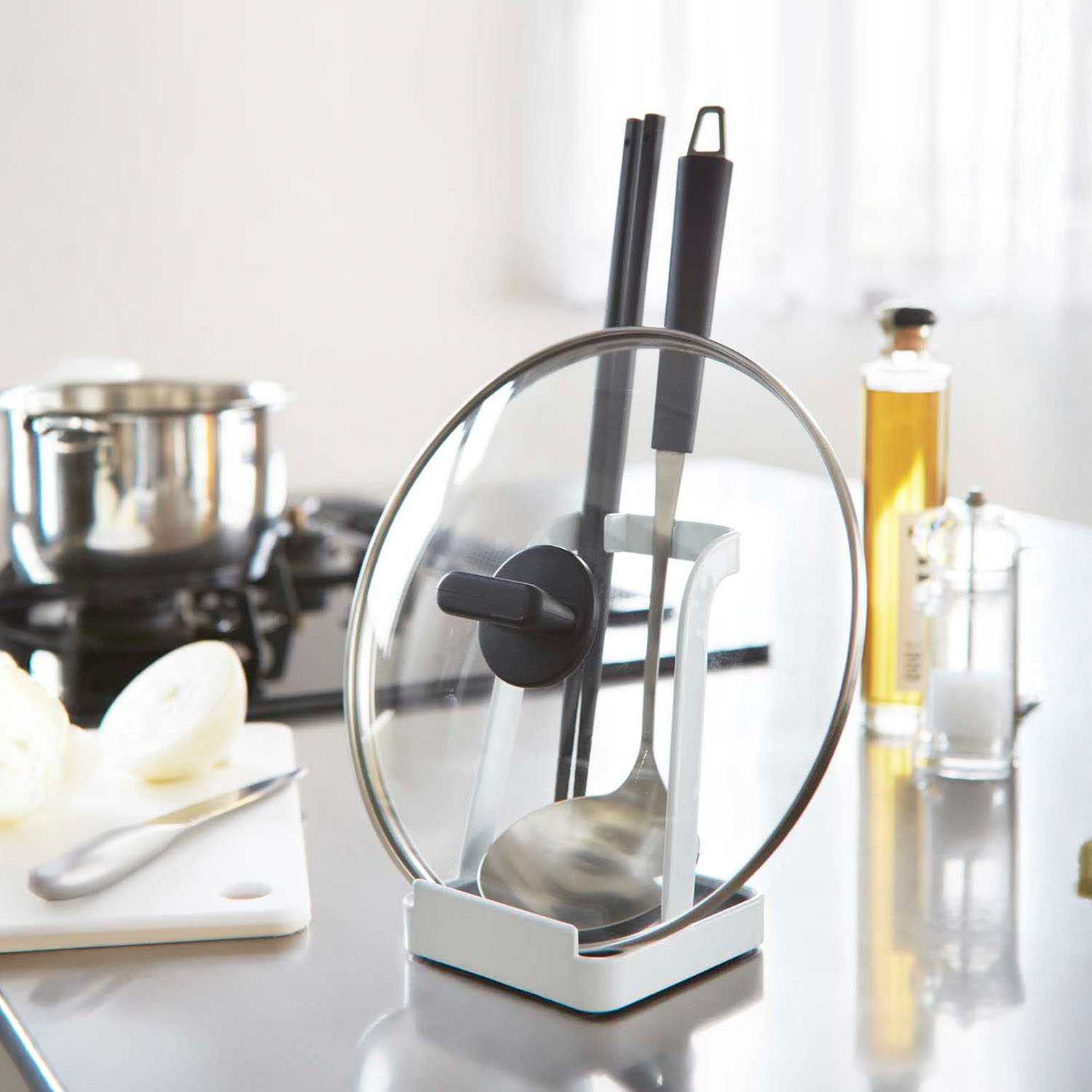 Tower Ladle & Lid Stand