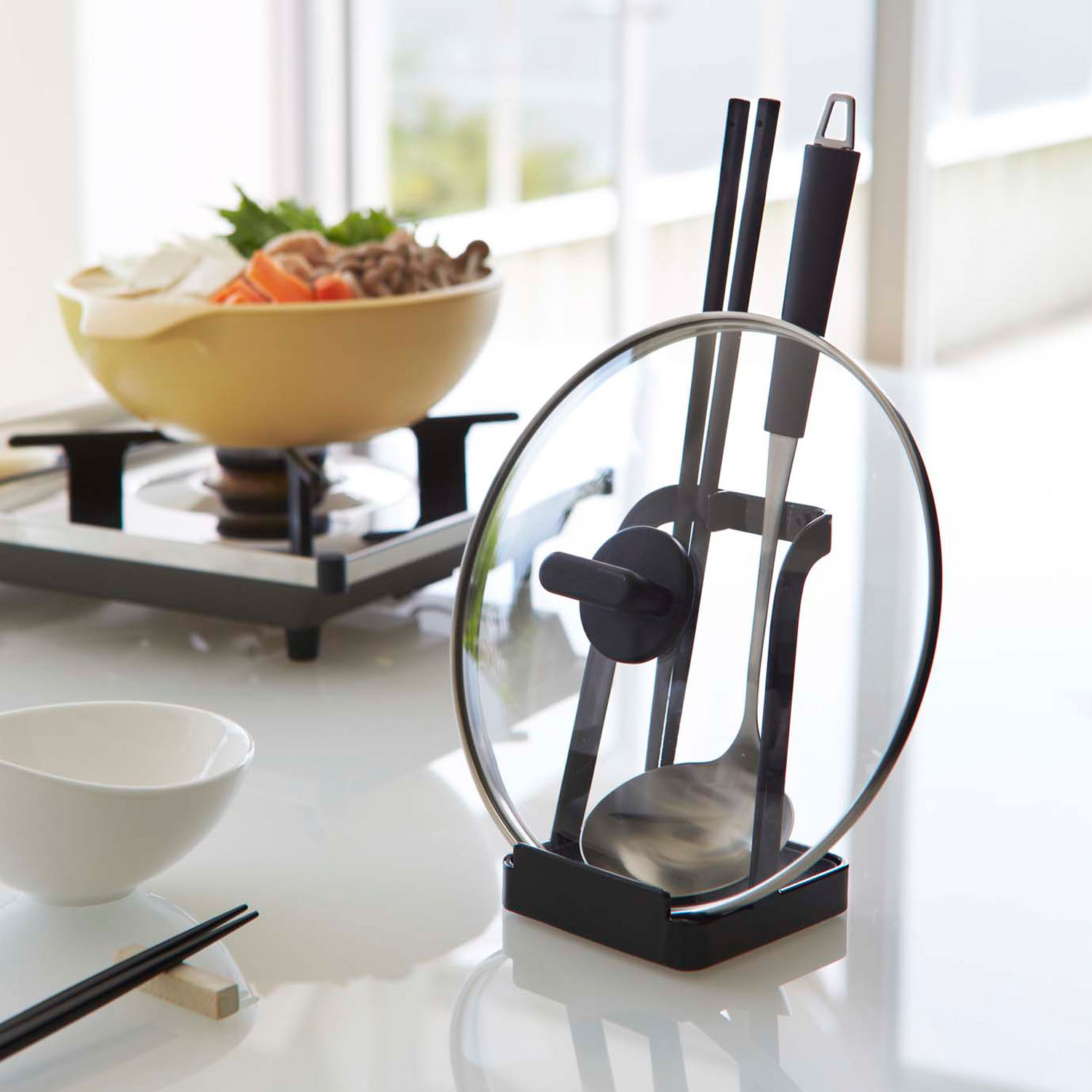 Tower Ladle & Lid Stand