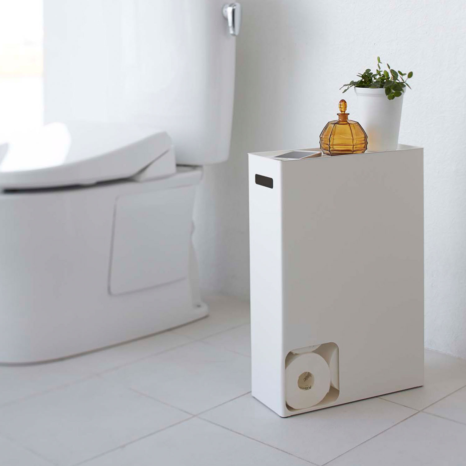 Plate Toilet Paper Stocker
