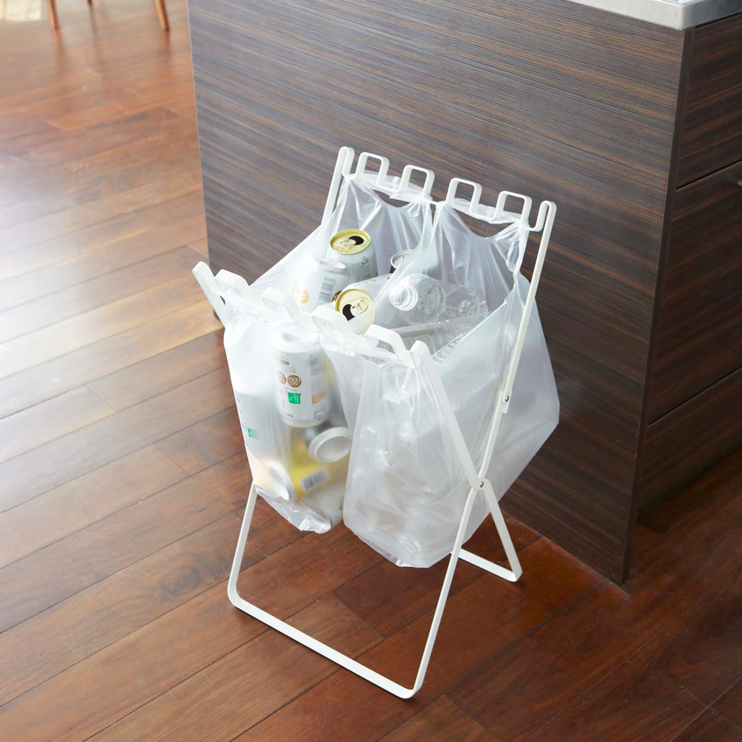Tower Folding Bin Bag Stand