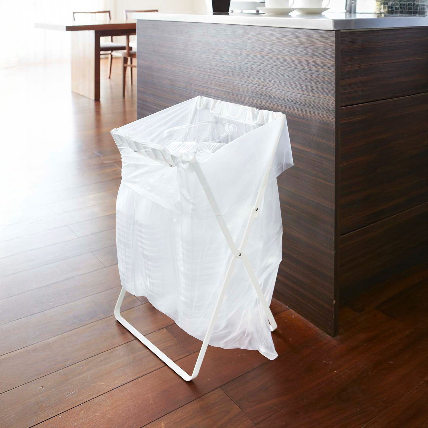 Tower Folding Bin Bag Stand