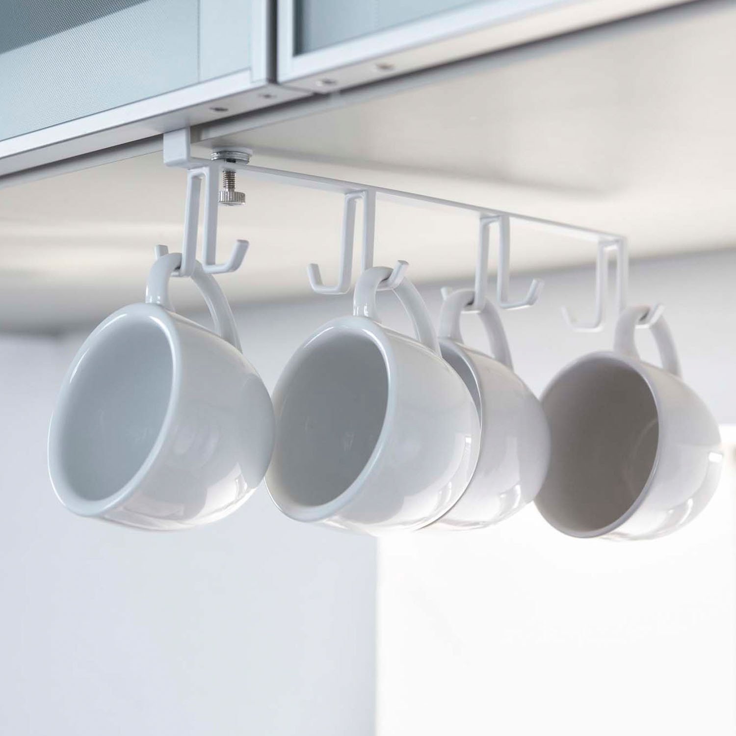 Plate Under Shelf Utensil Storage