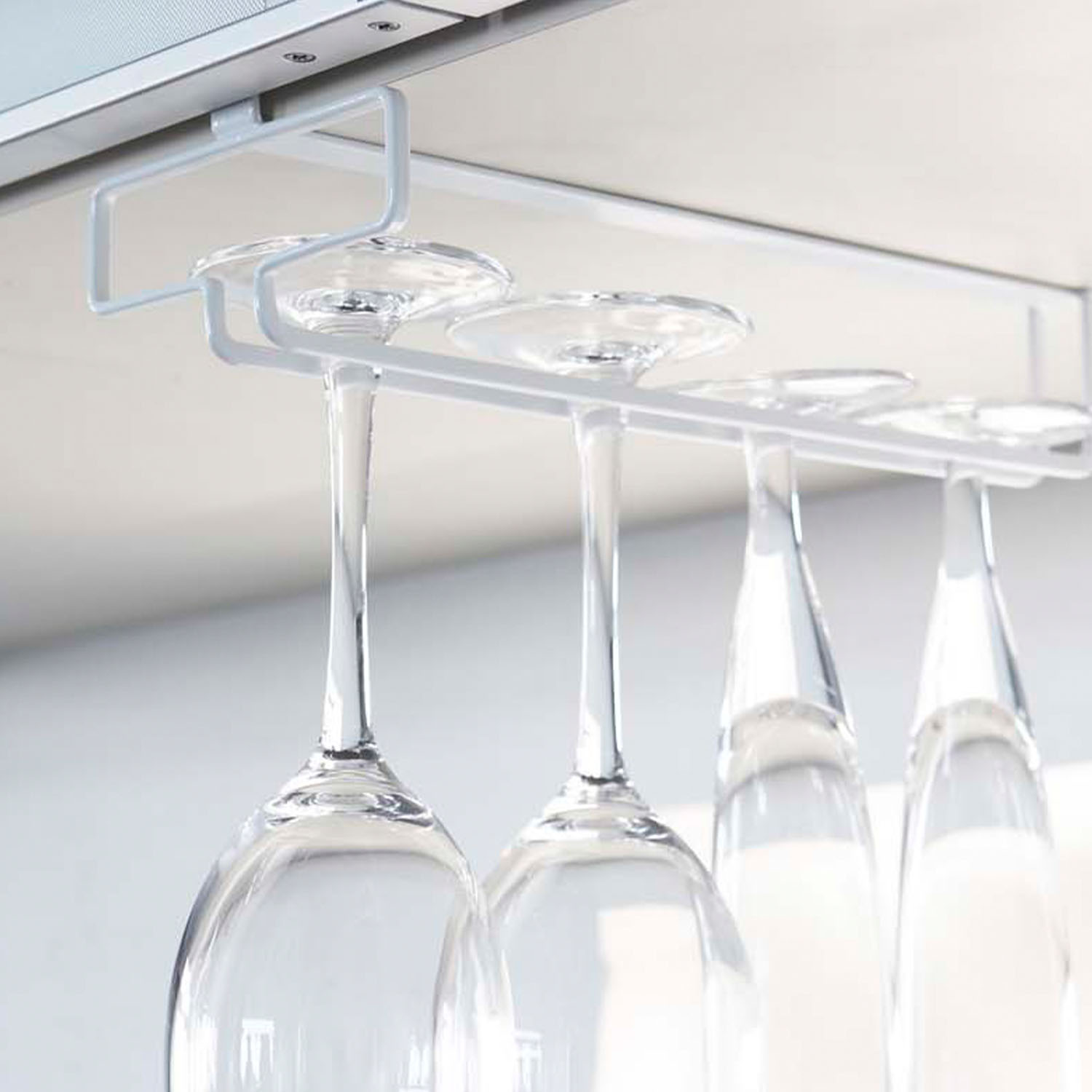 Tower Under Shelf Wine Glass Rack