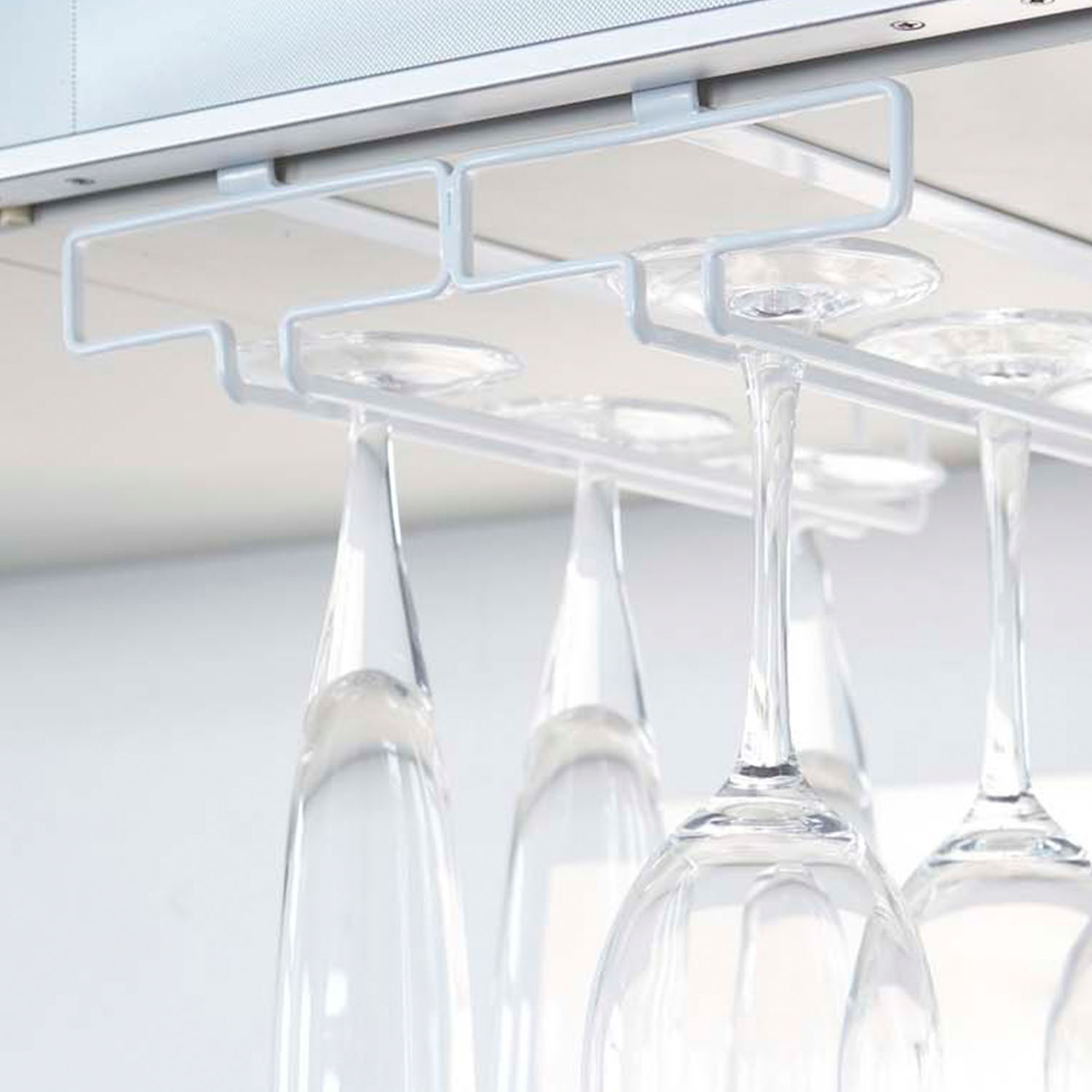 Tower Under Shelf Wine Glass Rack