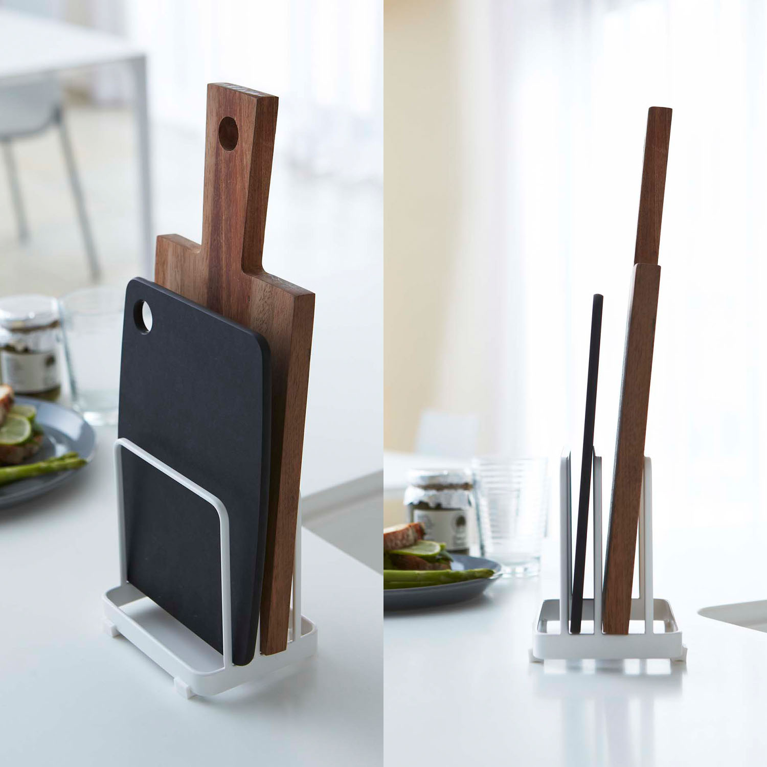 Plate Cutting Board Stand