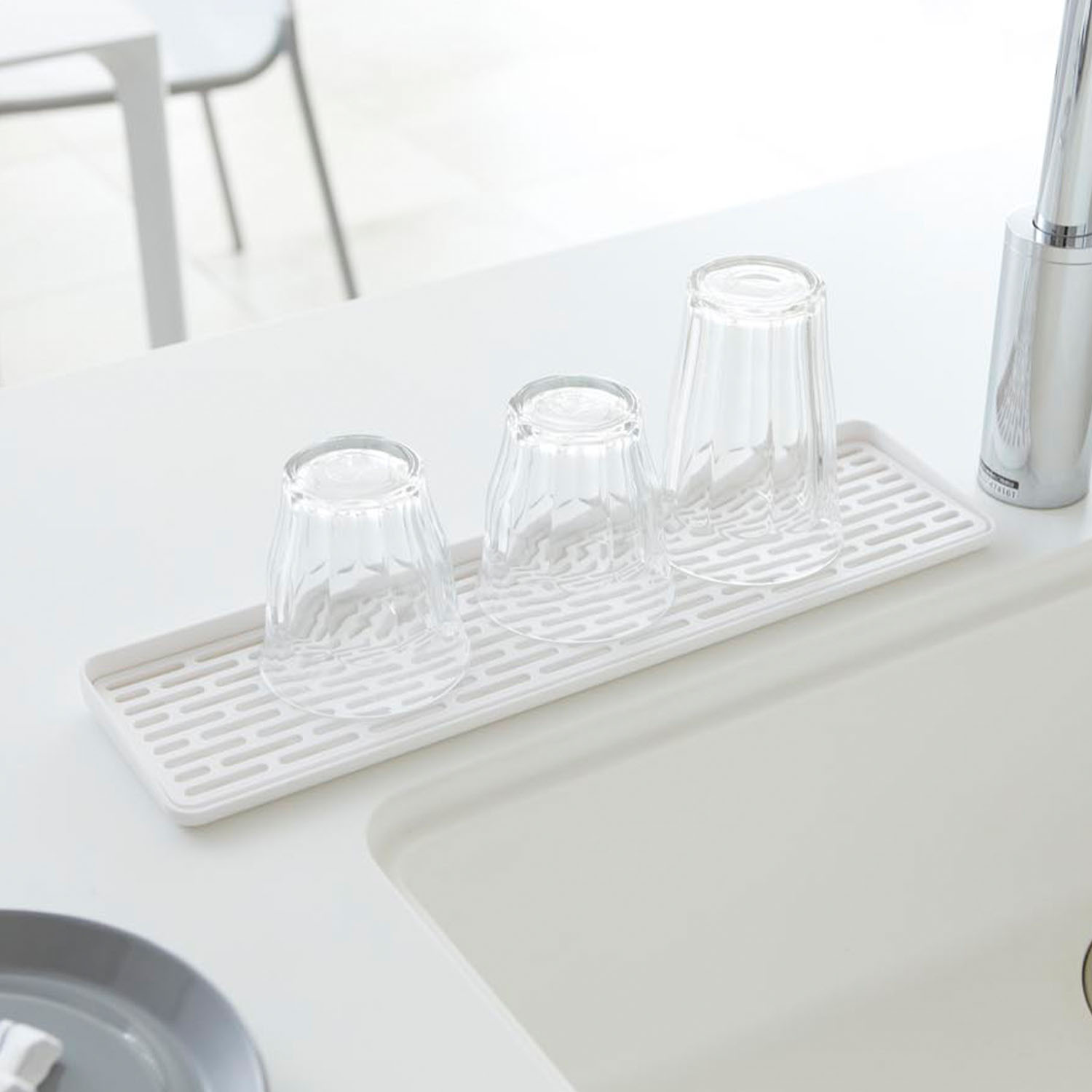 Tower Sink Side Glass Drainer