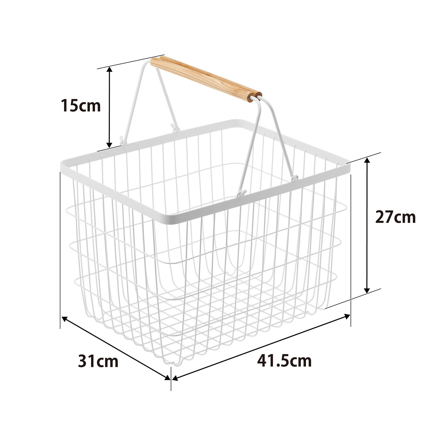 Tosca Laundry Basket M Size Spec