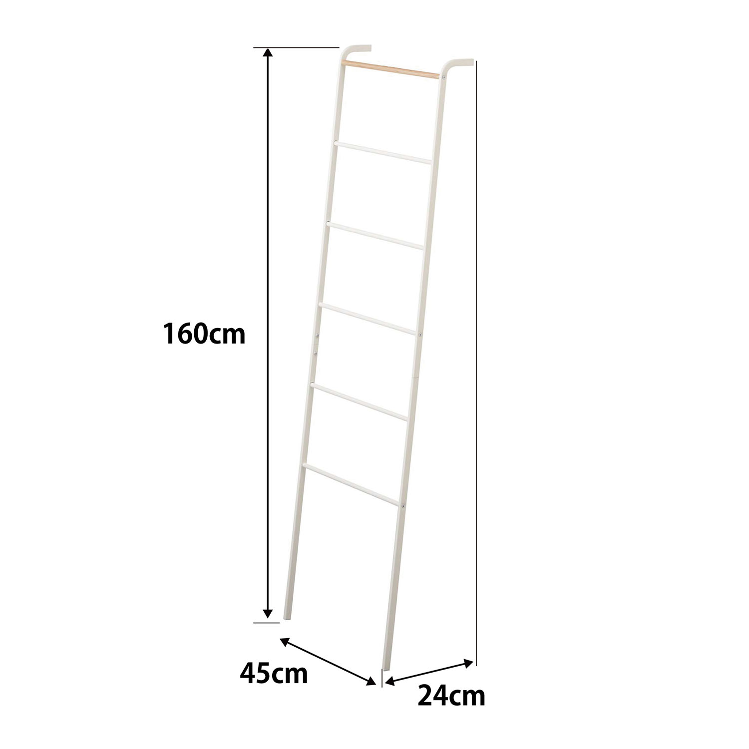 Tower Leaning Ladder Hanger Size Spec
