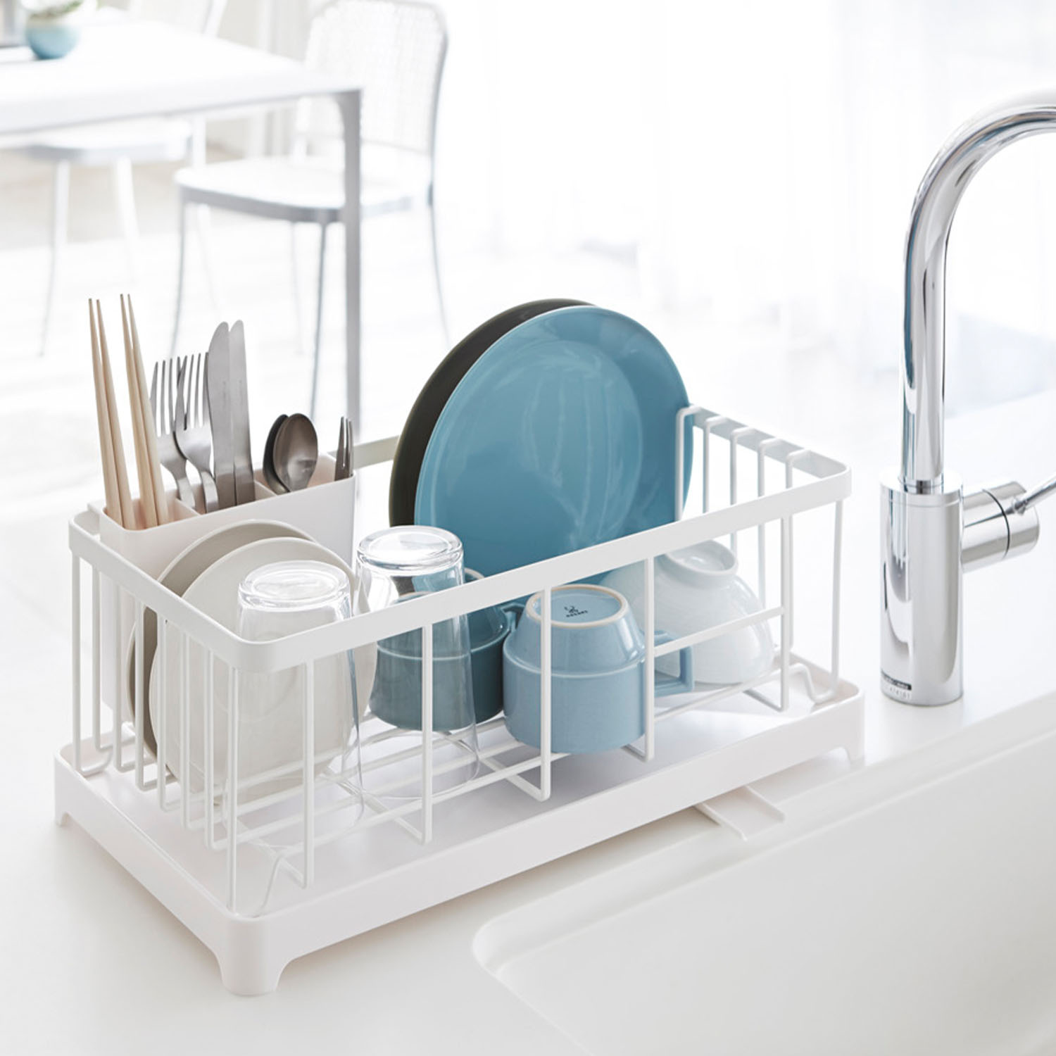 Tower Wire Dish Drainer Rack