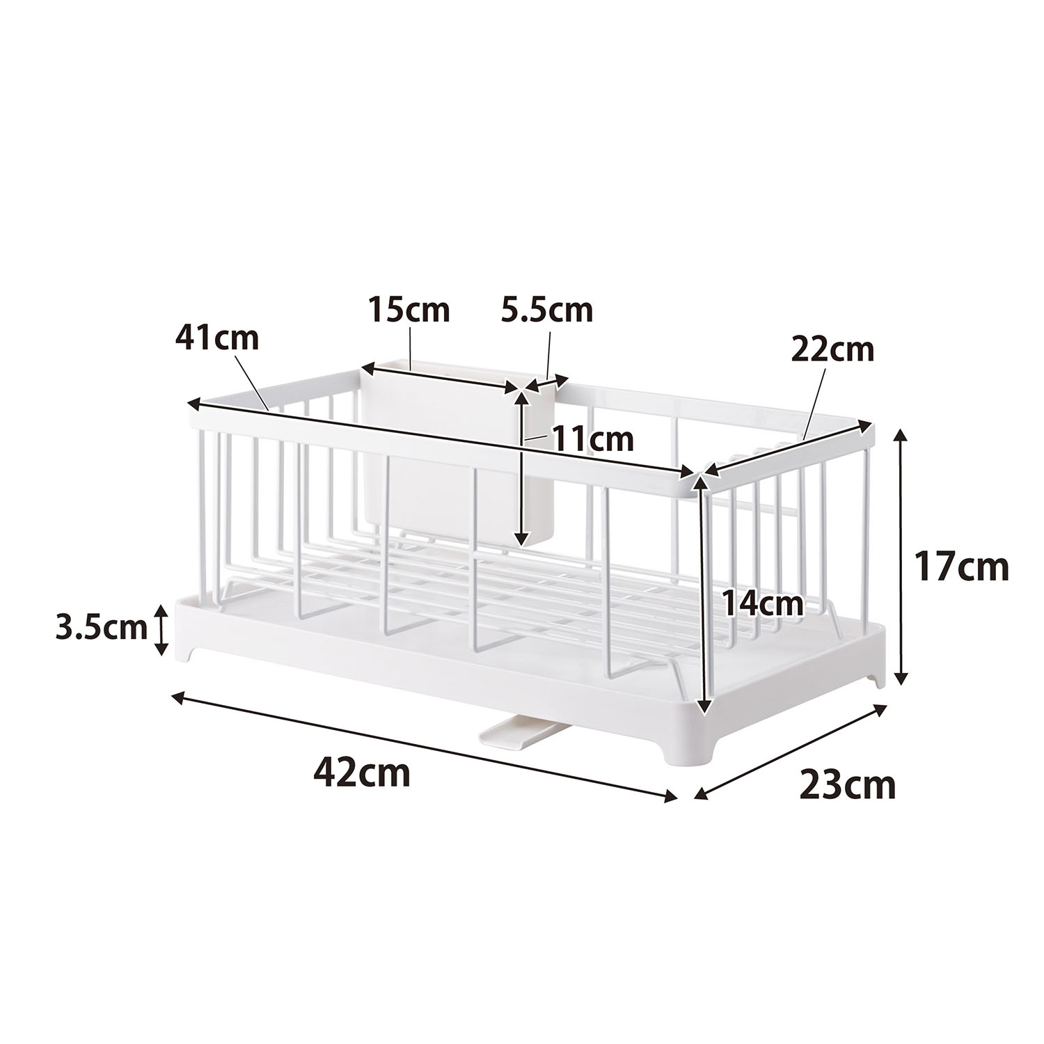 Tower Wire Dish Drainer Rack Size Spec