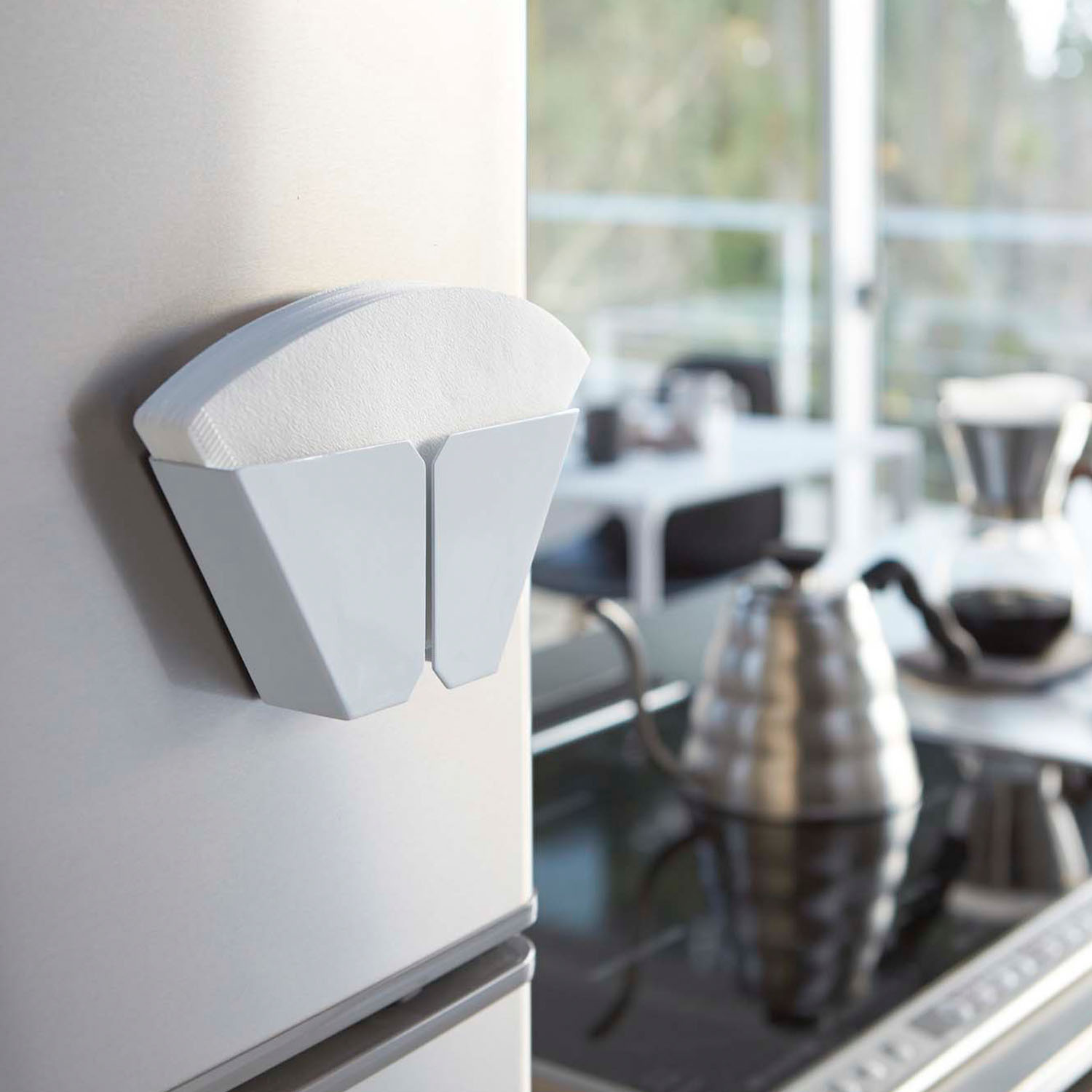 Tower Magnet Coffee Paper Filter Holder