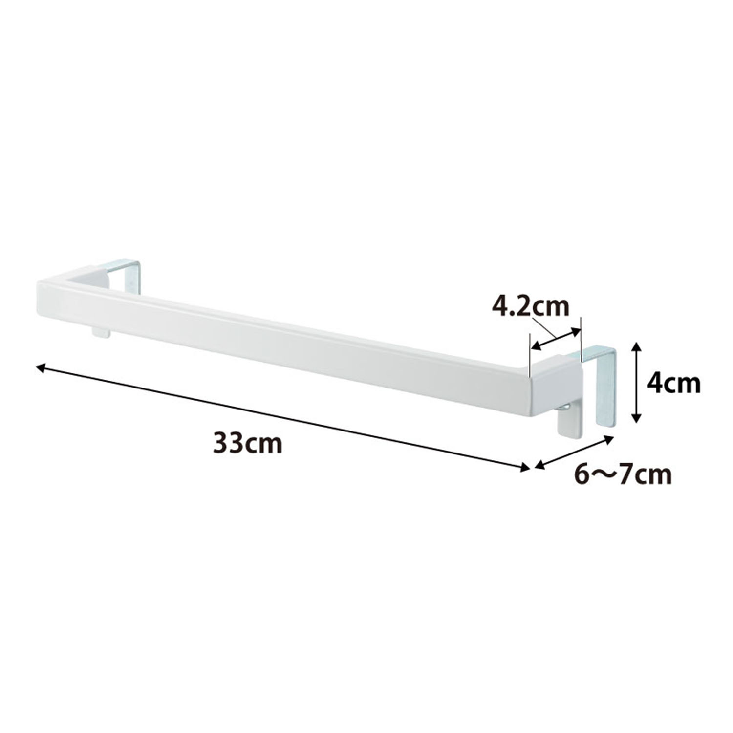Tower Kitchen Towel Hangar Wide Size Spec