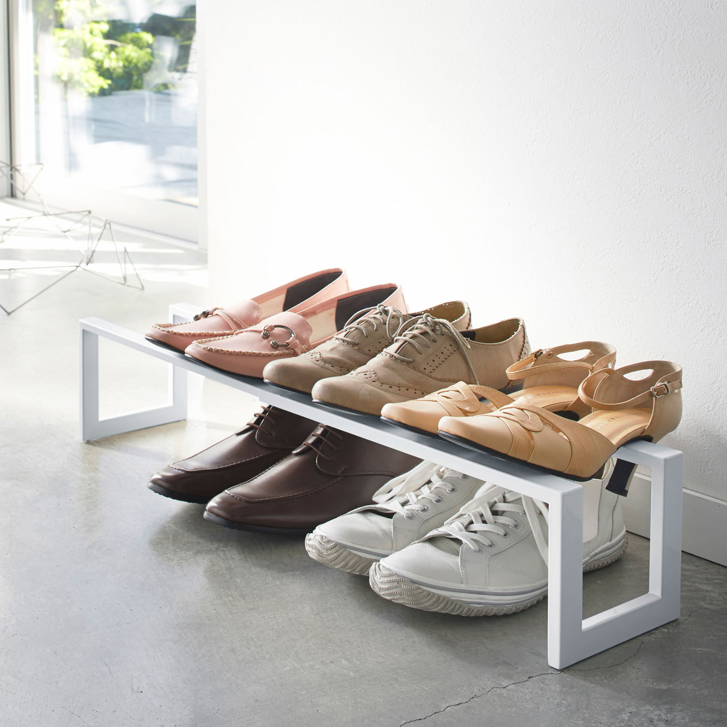 Line Adjustable Shoe Rack