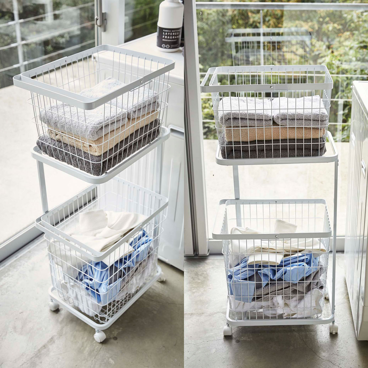 Tower Laundry Wagon + Basket