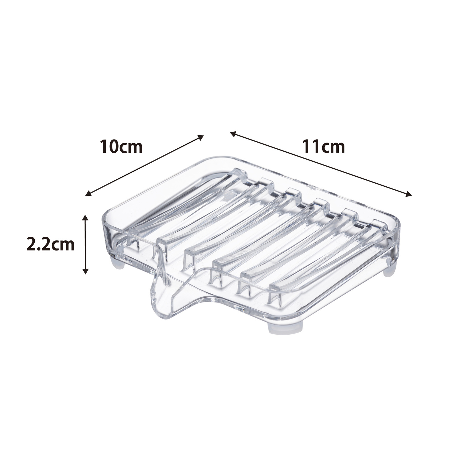 Veil Self Draining Soap Tray Size Spec