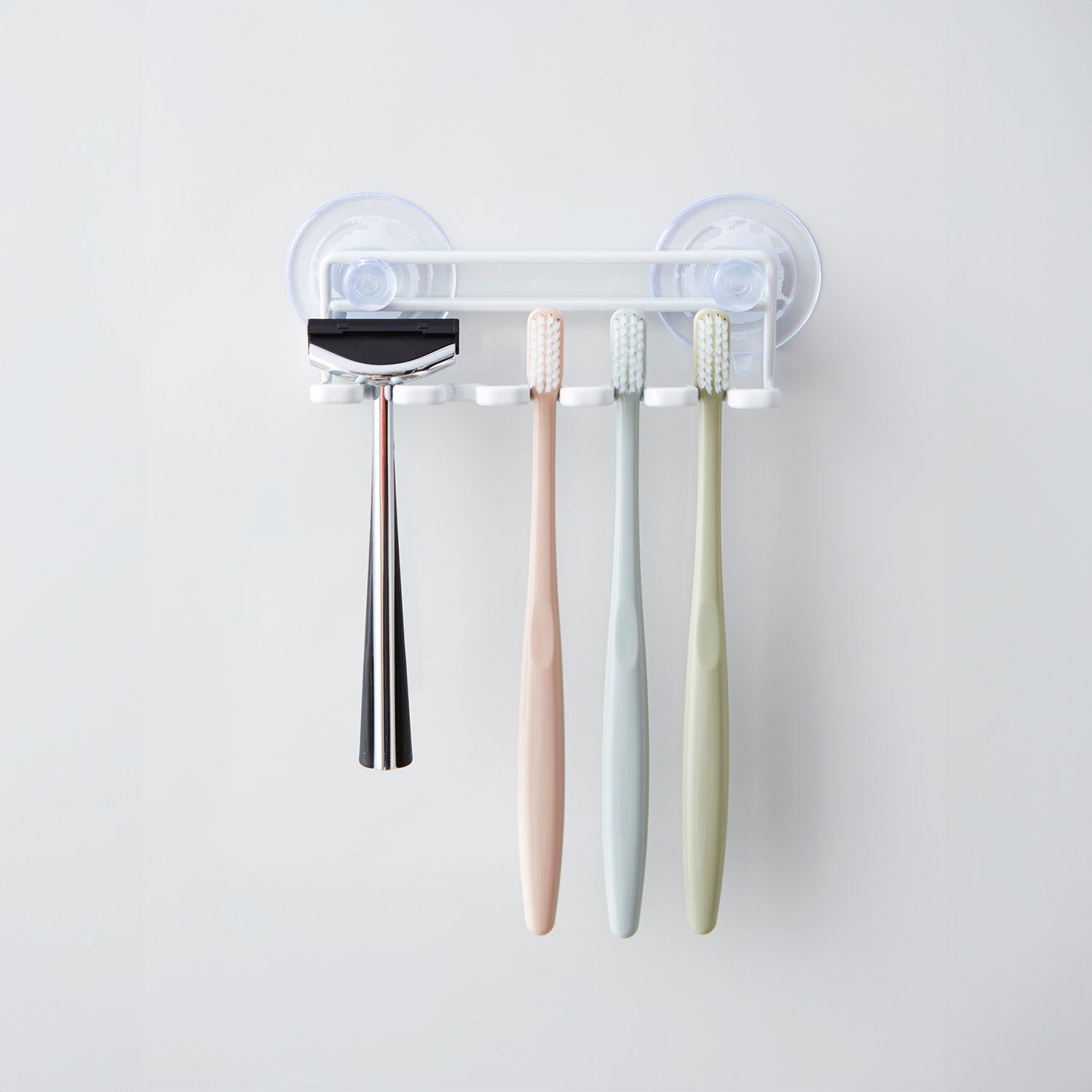 Tower Suction Cup Toothbrush Holder