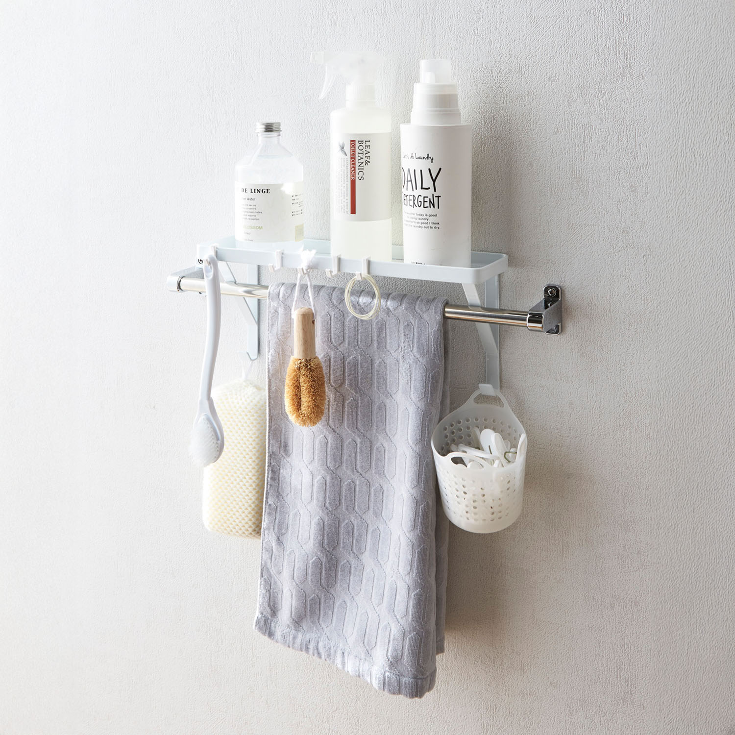 Tower Over-Towel Rack Shelf