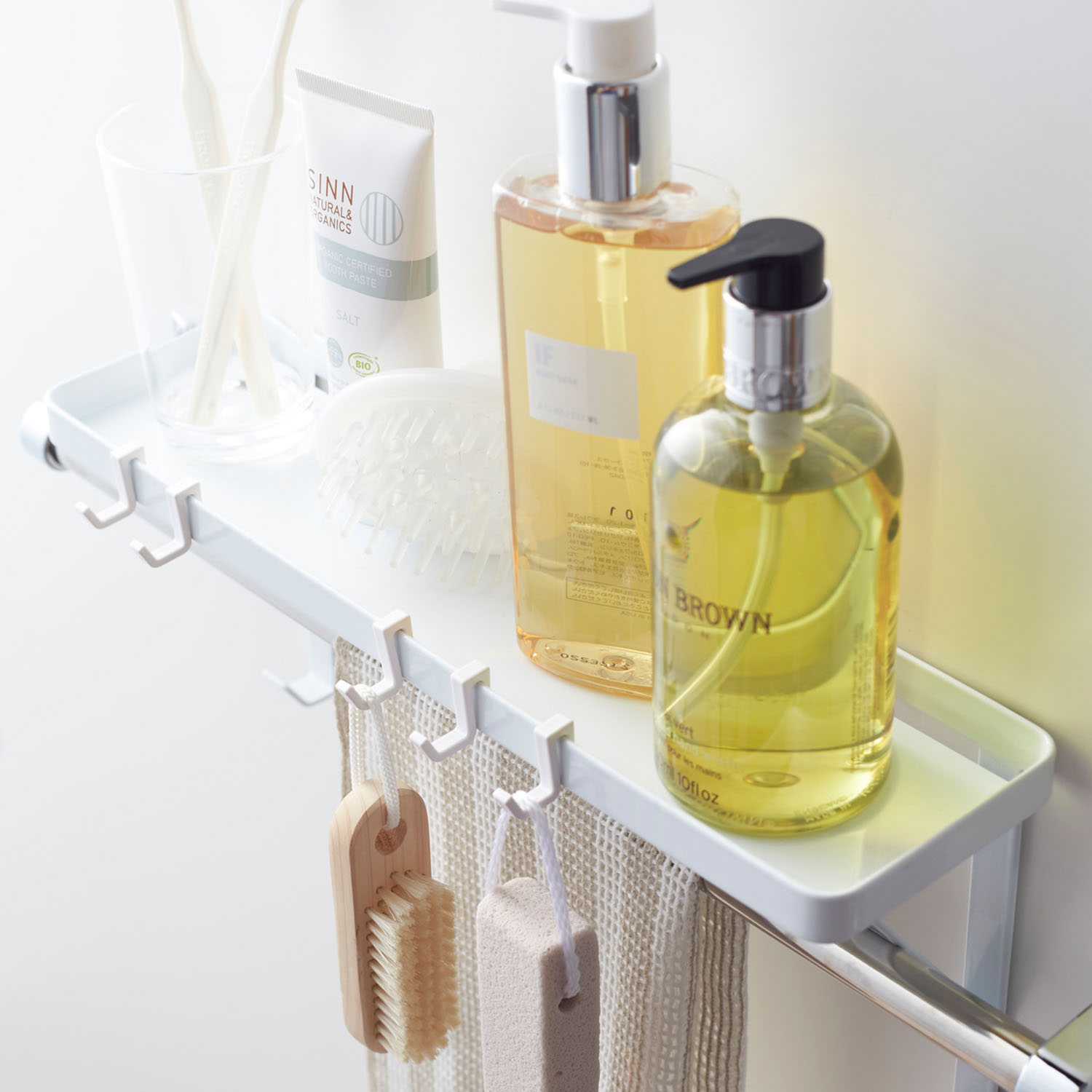 Tower Over-Towel Rack Shelf