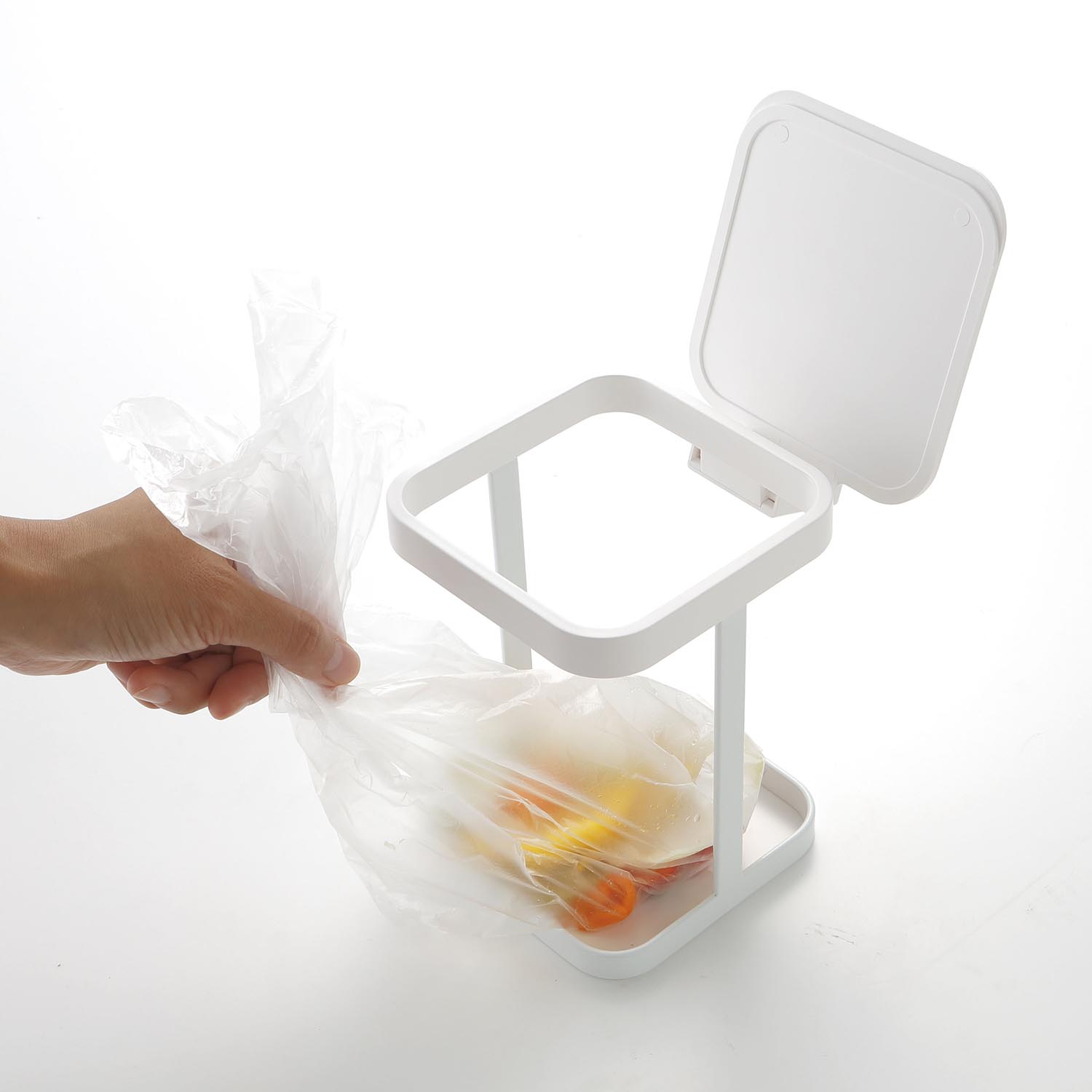 Tower Plastic Bag Eco Holder With Lid