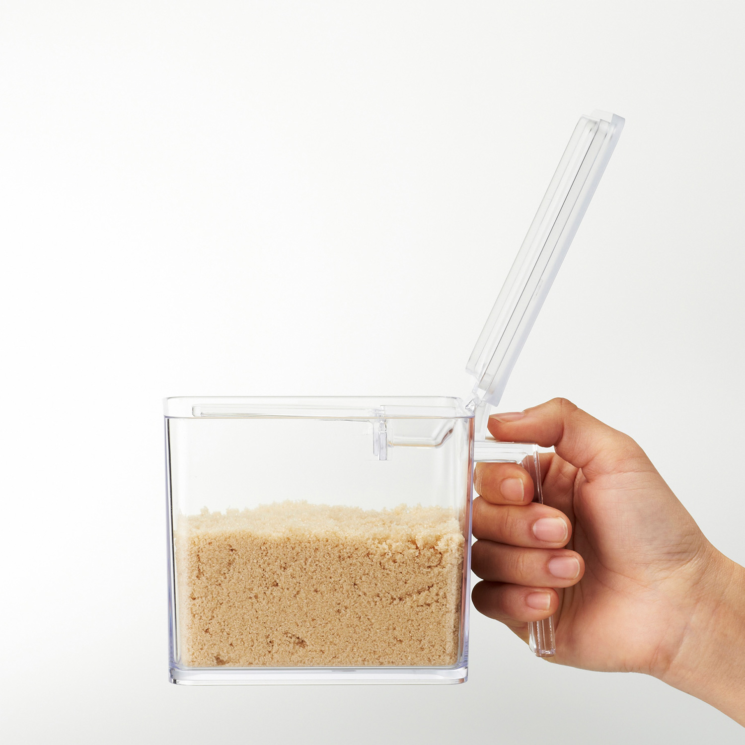 Tower Salt And Sugar Containers With Rack (3 Containers)