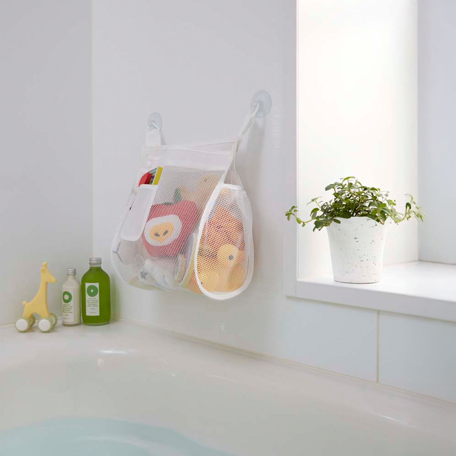 Bath Mesh Storage Square