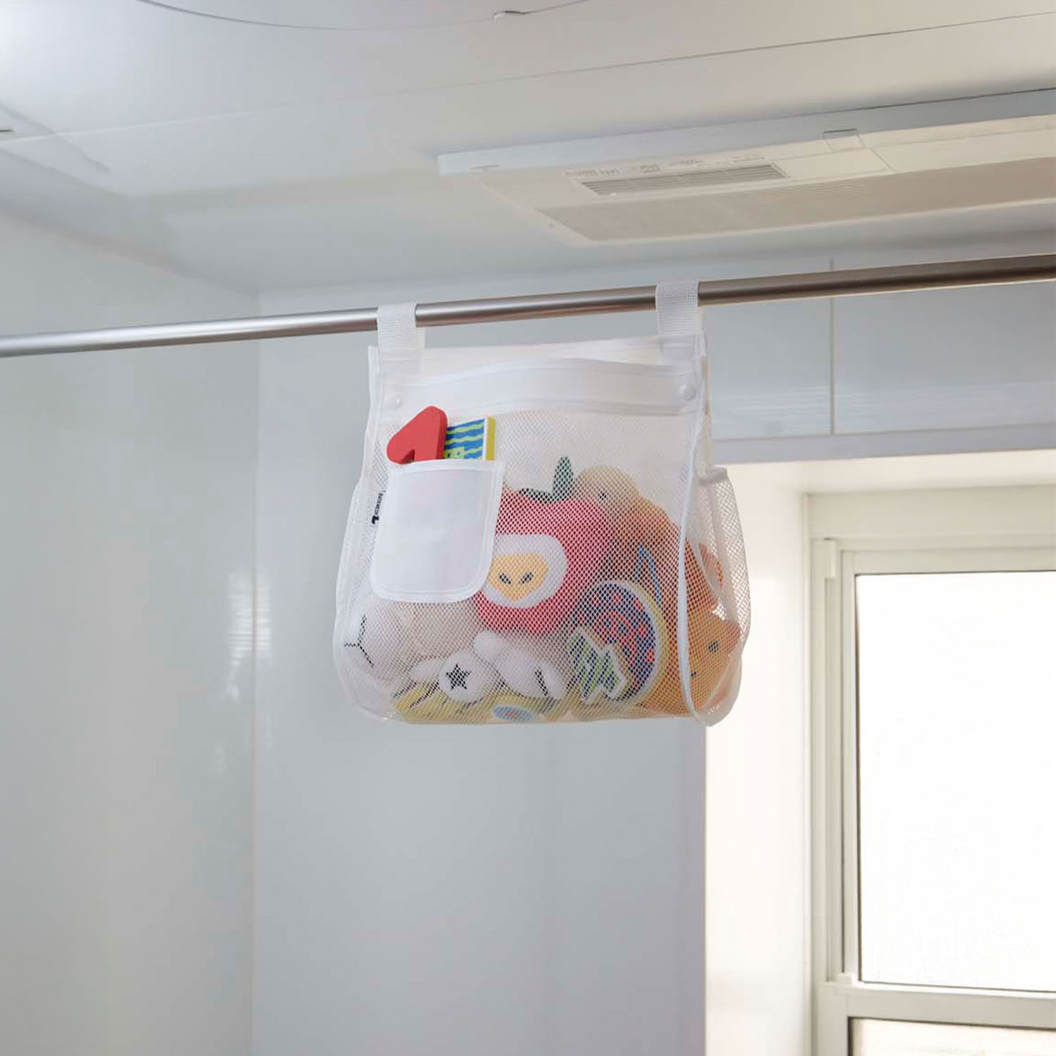 Bath Mesh Storage Square