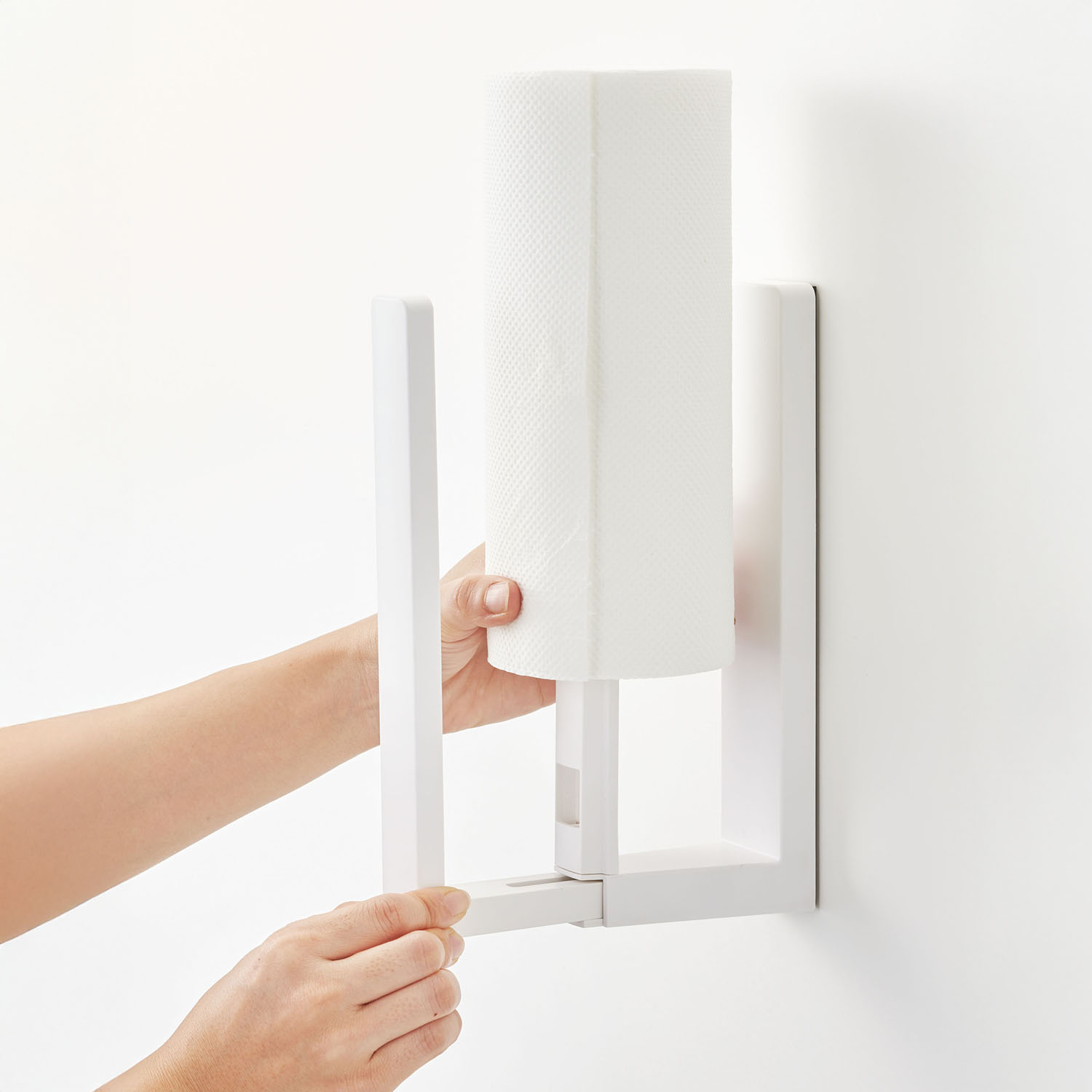 Tower Magnet Kitchen Paper Holder With Stopper
