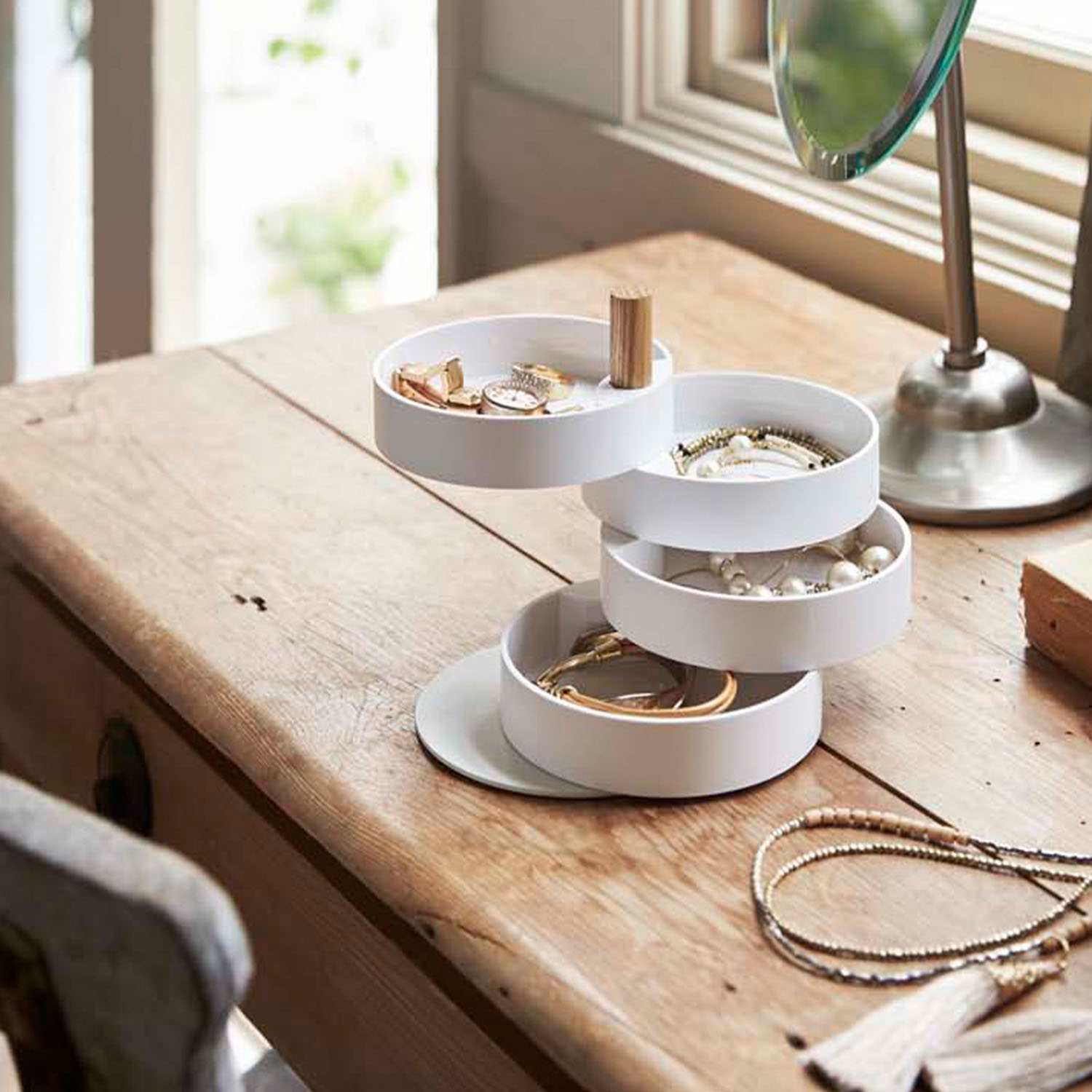 Tosca 4-Tiered Jewelry Tray