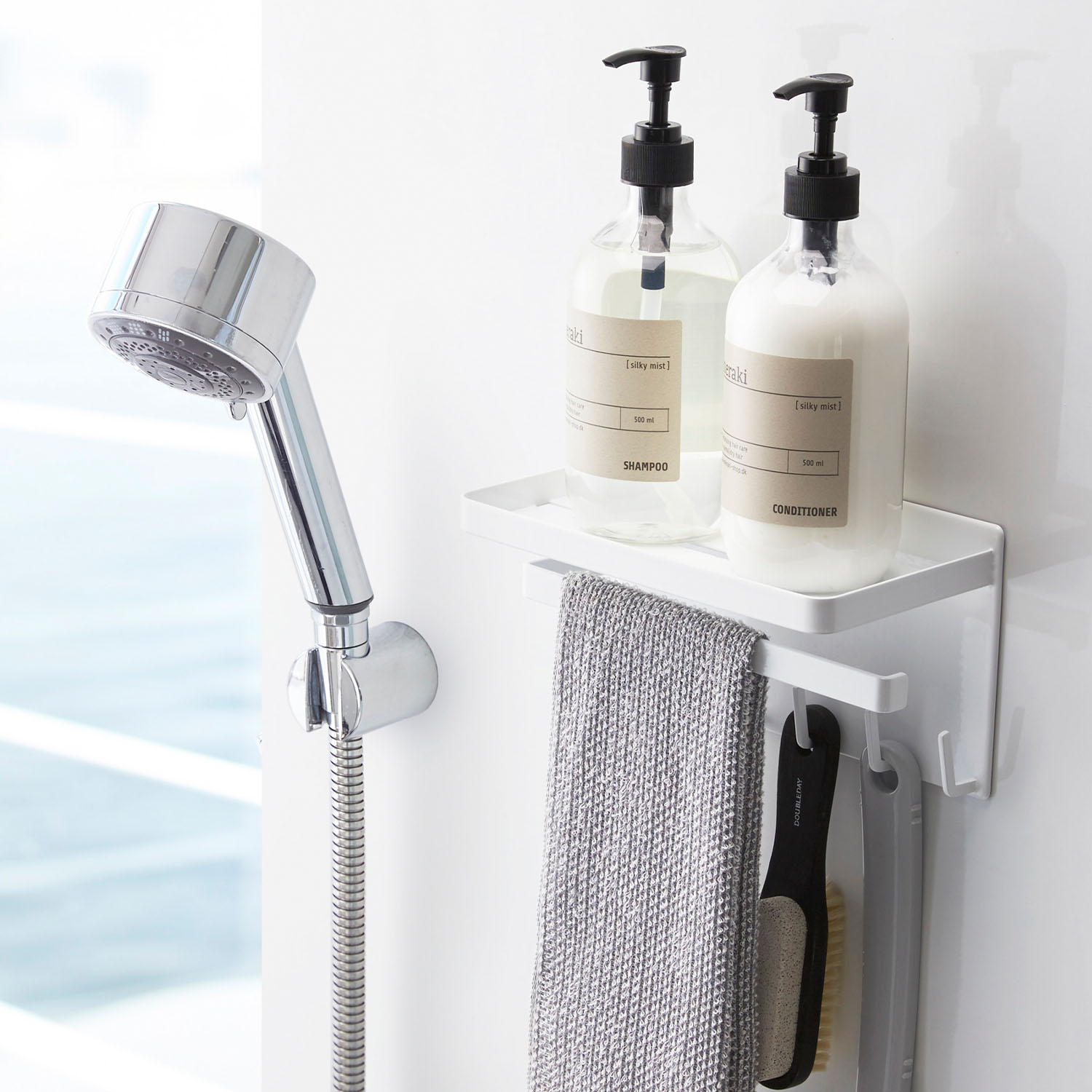 Tower Magnet Bathroom Rack