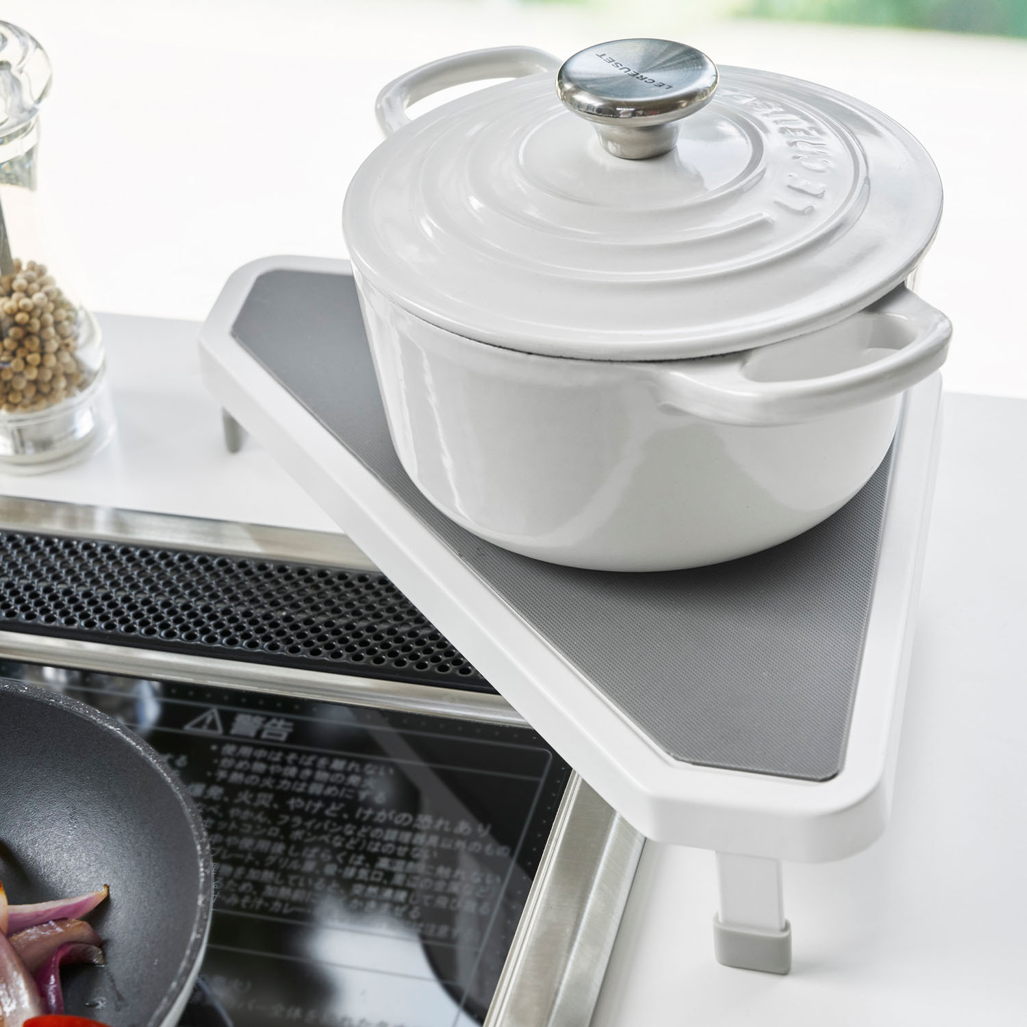 Plate Cooking Stove Corner Rack
