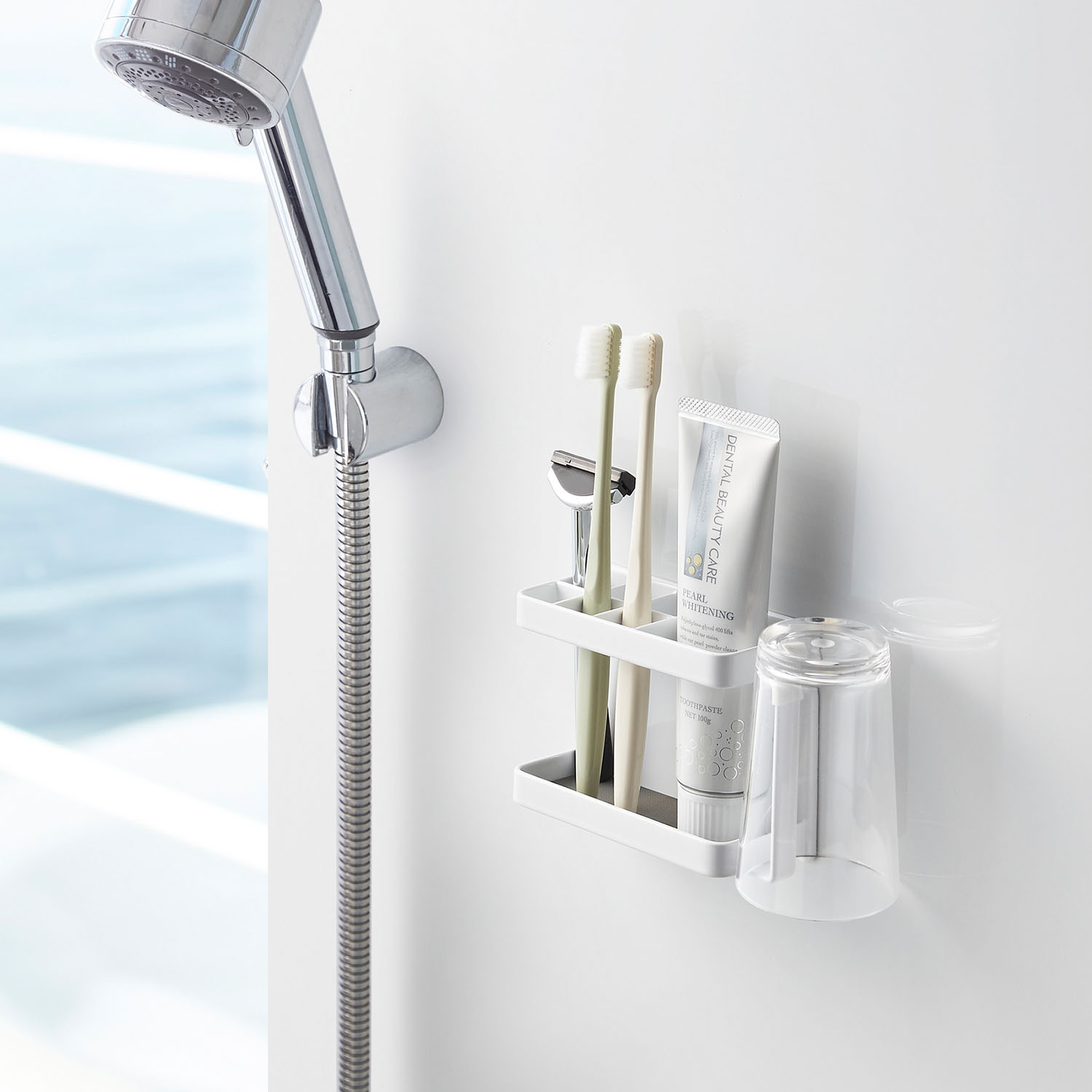 Tower Magnet Bathroom Toothbrush Stand