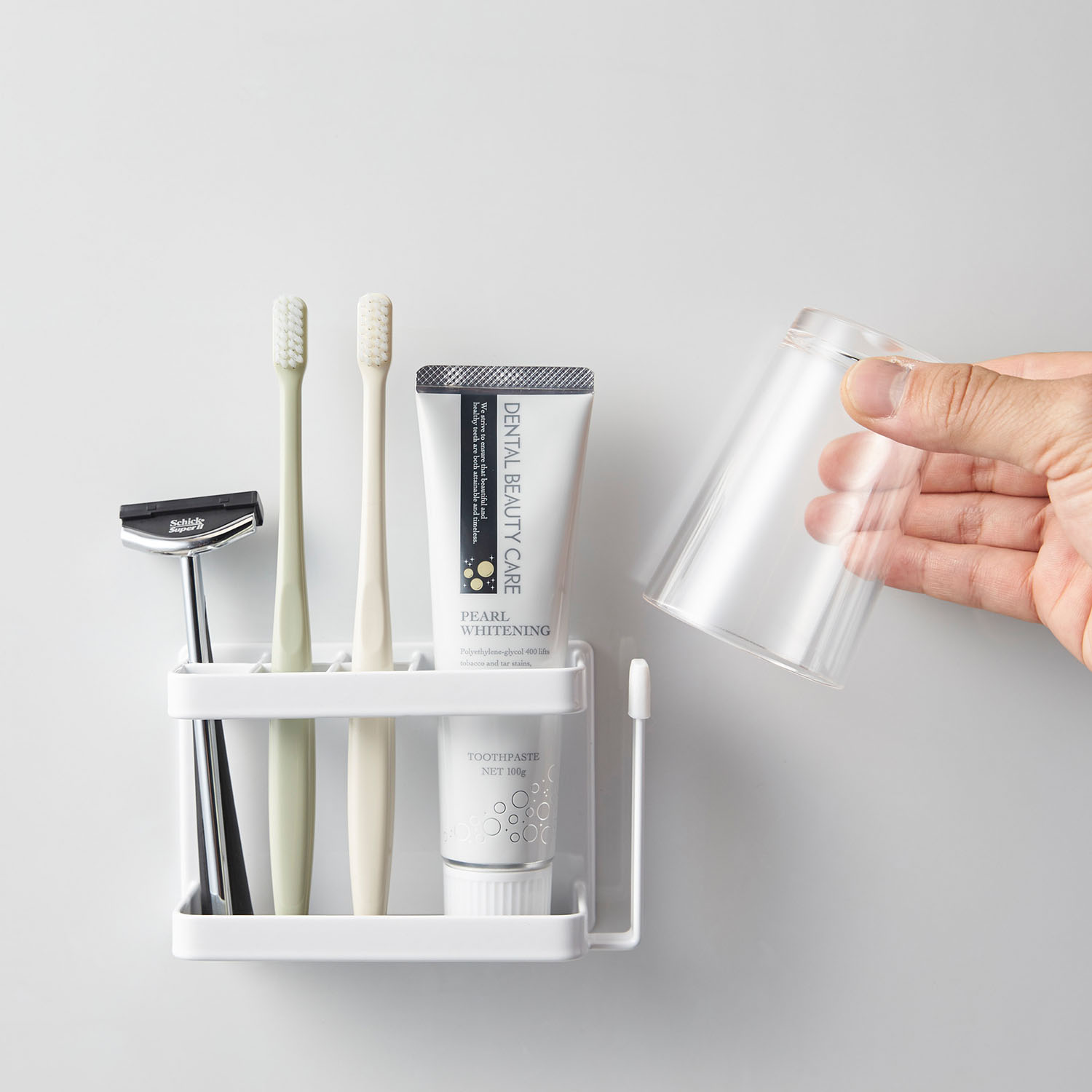 Tower Magnet Bathroom Toothbrush Stand