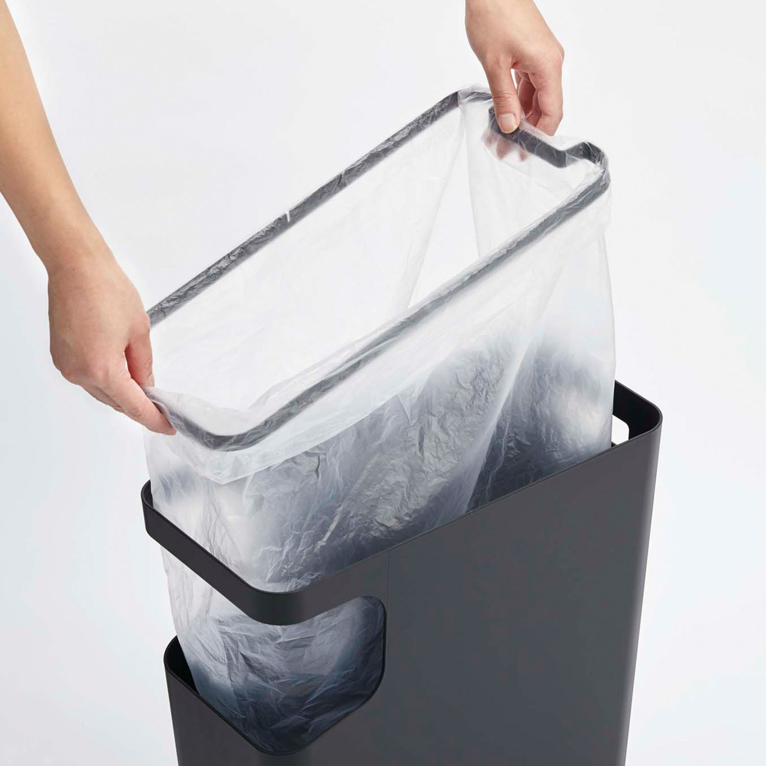 Tower Side Table And Rubbish Bin