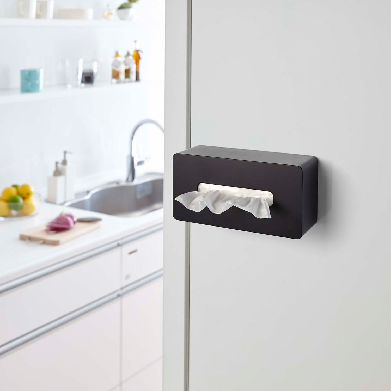 Tower Magnet Tissue Paper Box Case