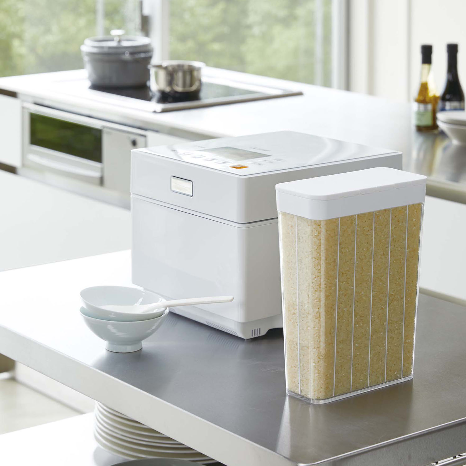 Plate Rice Stocker