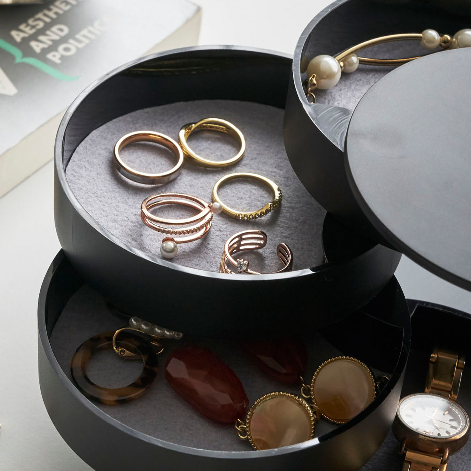 Tower 4-Tier Accessory Tray