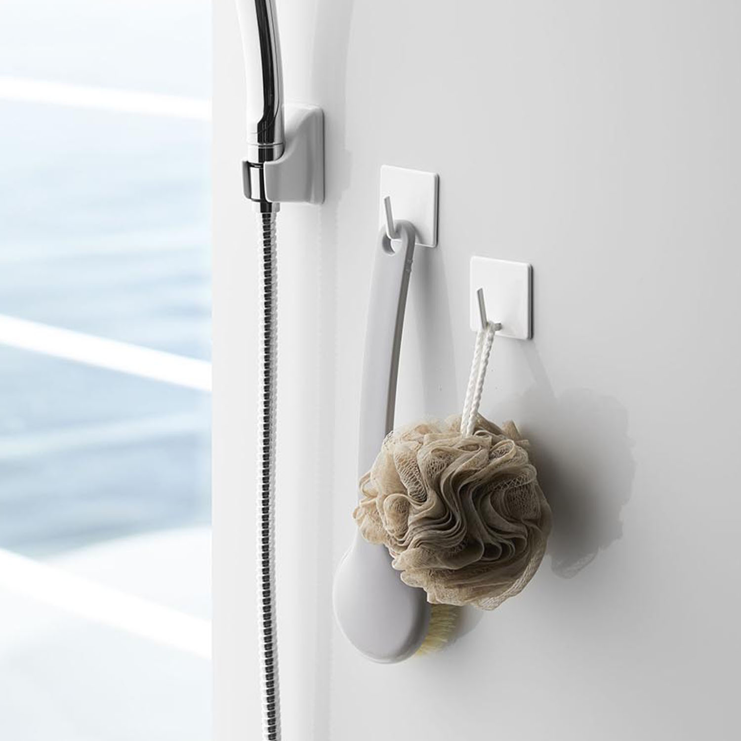 Mist Magnetic Bathroom Hook 2-Set